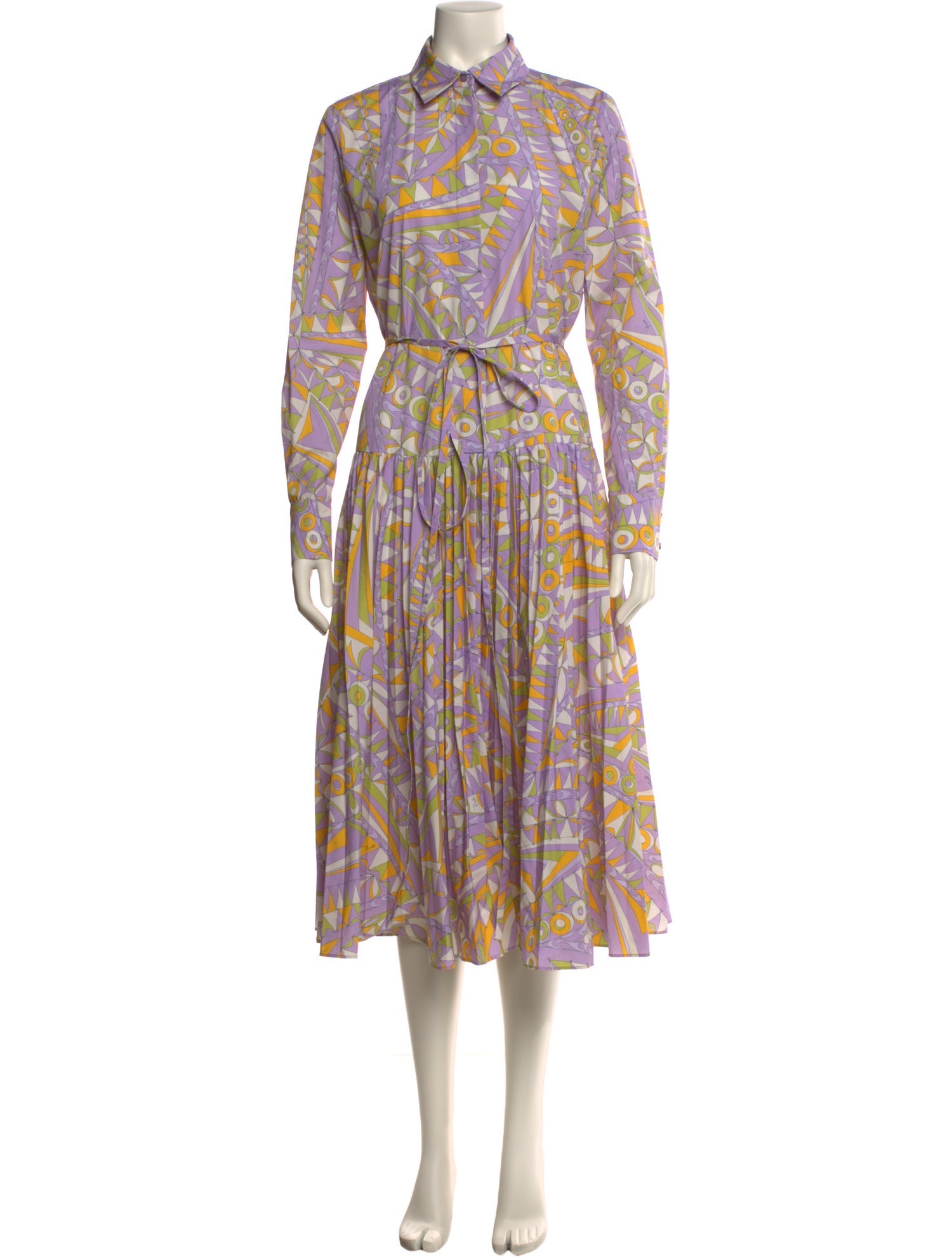 Emilio Pucci Printed Long Dress