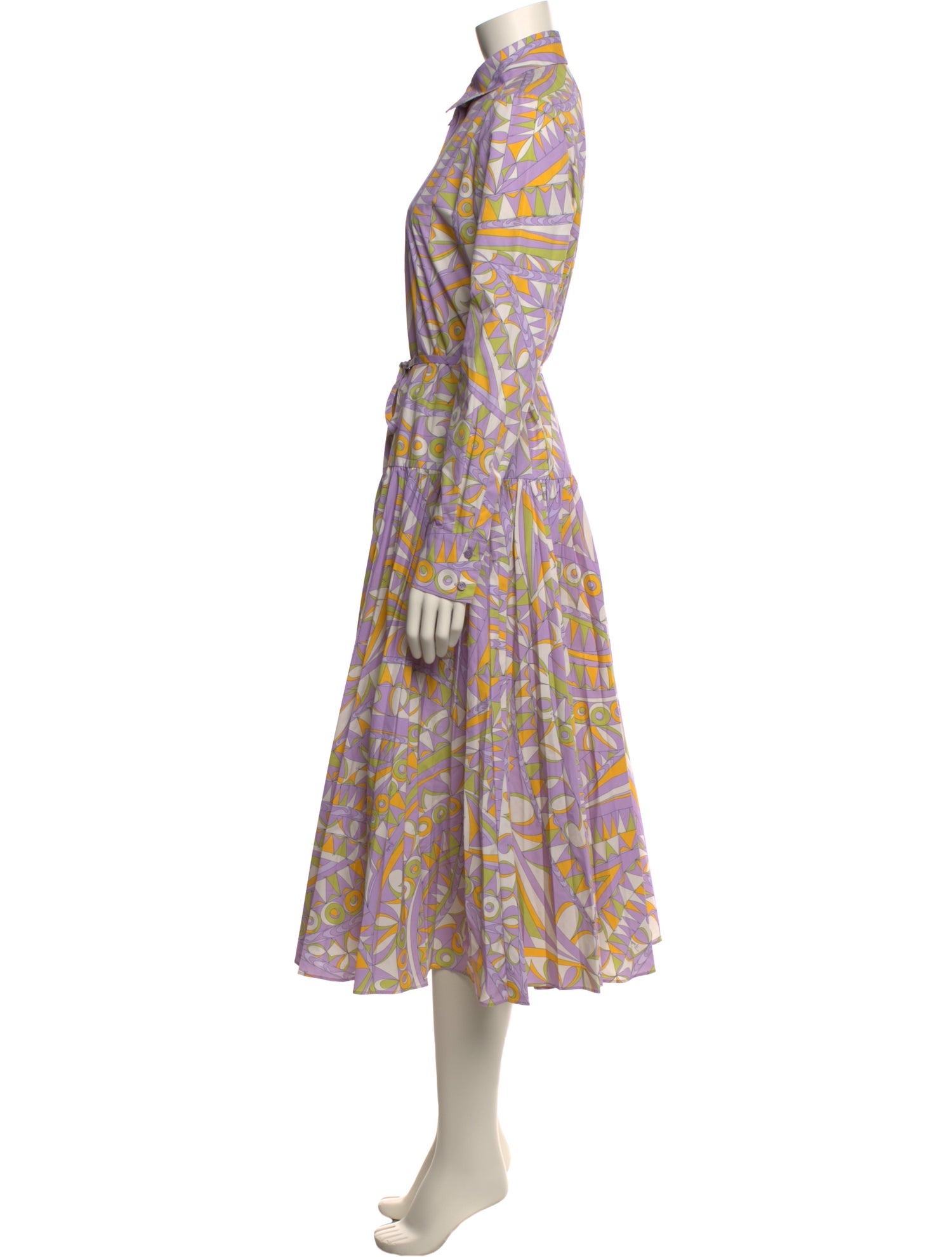 Emilio Pucci Printed Long Dress