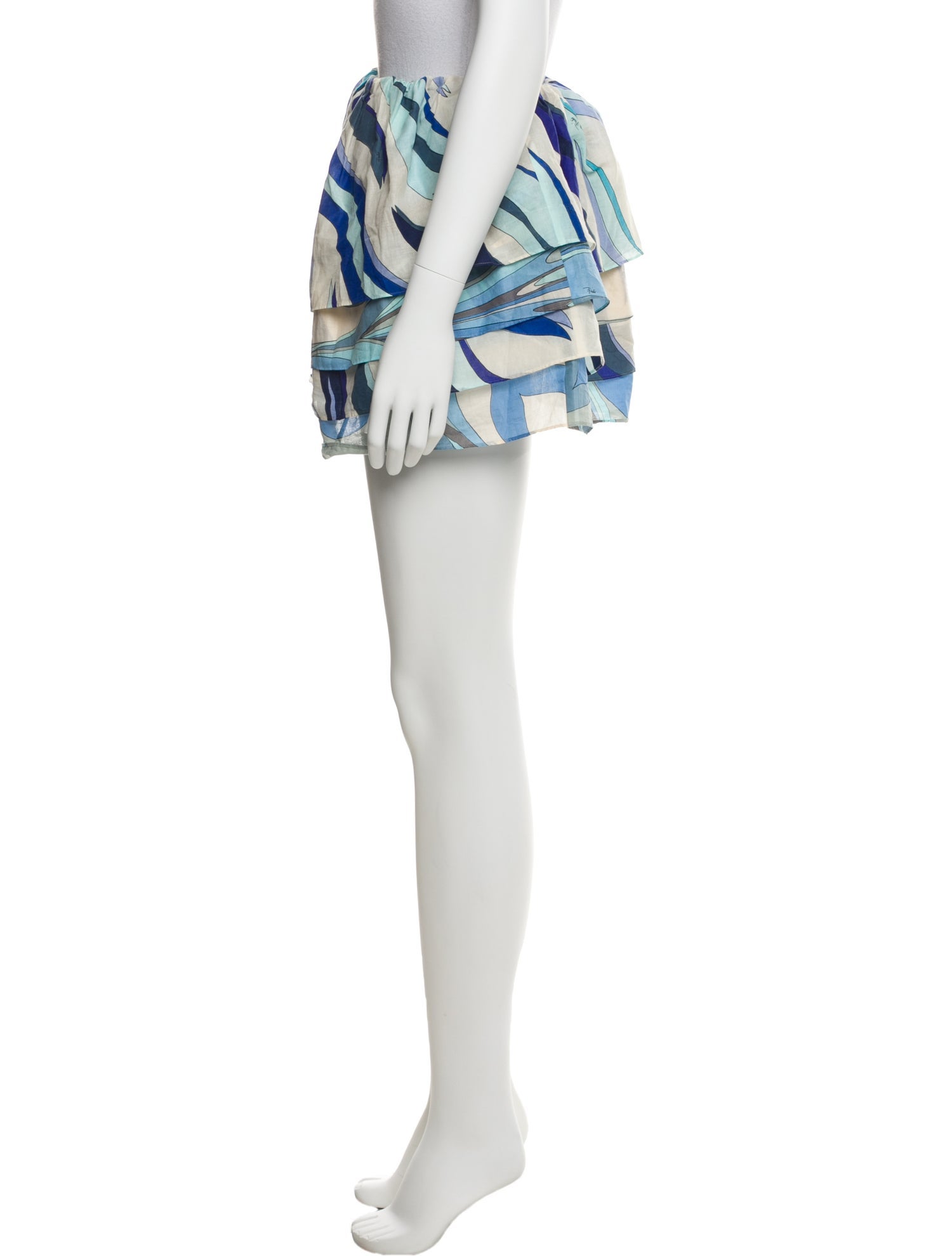 Emilio Pucci Printed Mini Skirt