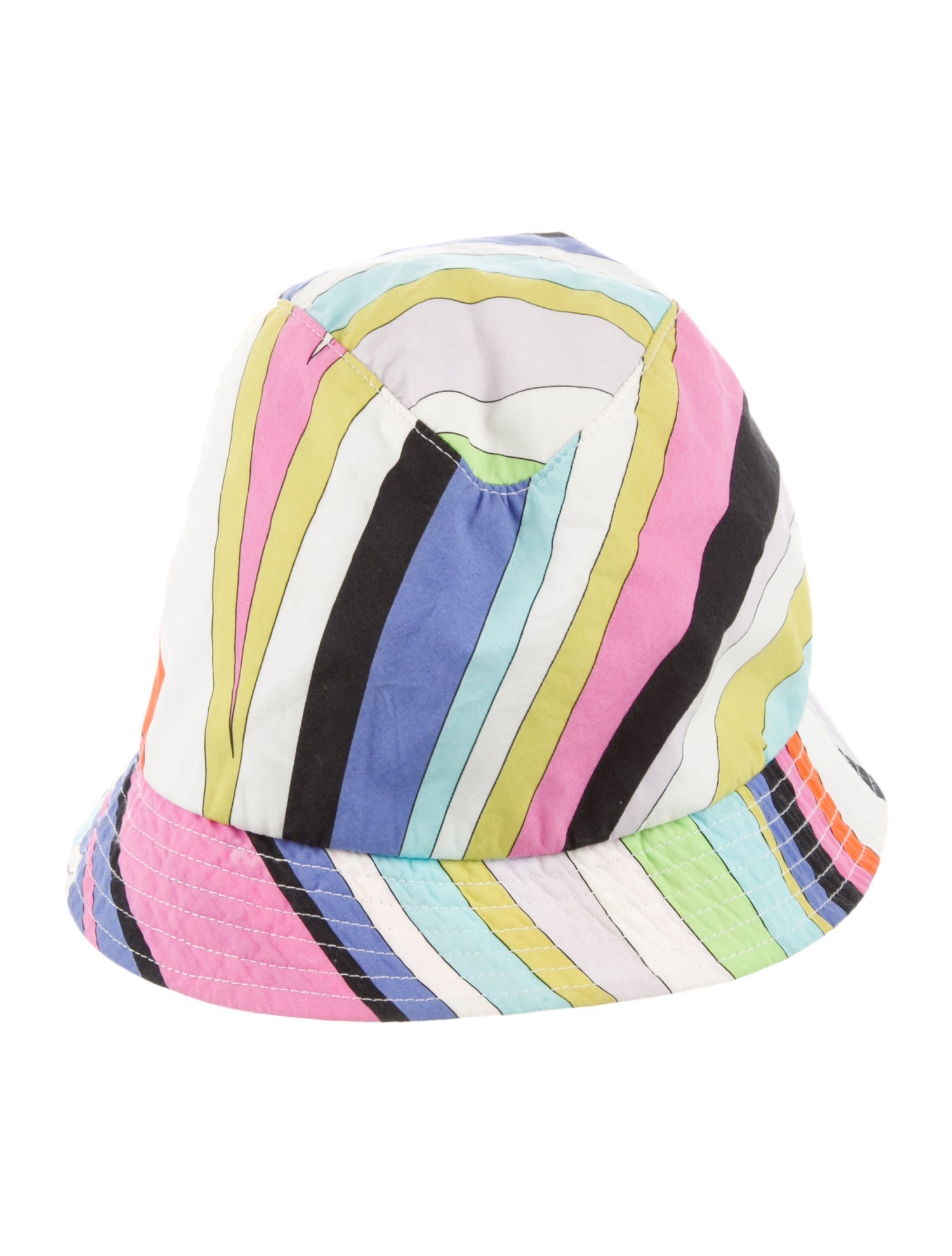 Emilio Pucci Multi-Colored Cotton Bucket Hat