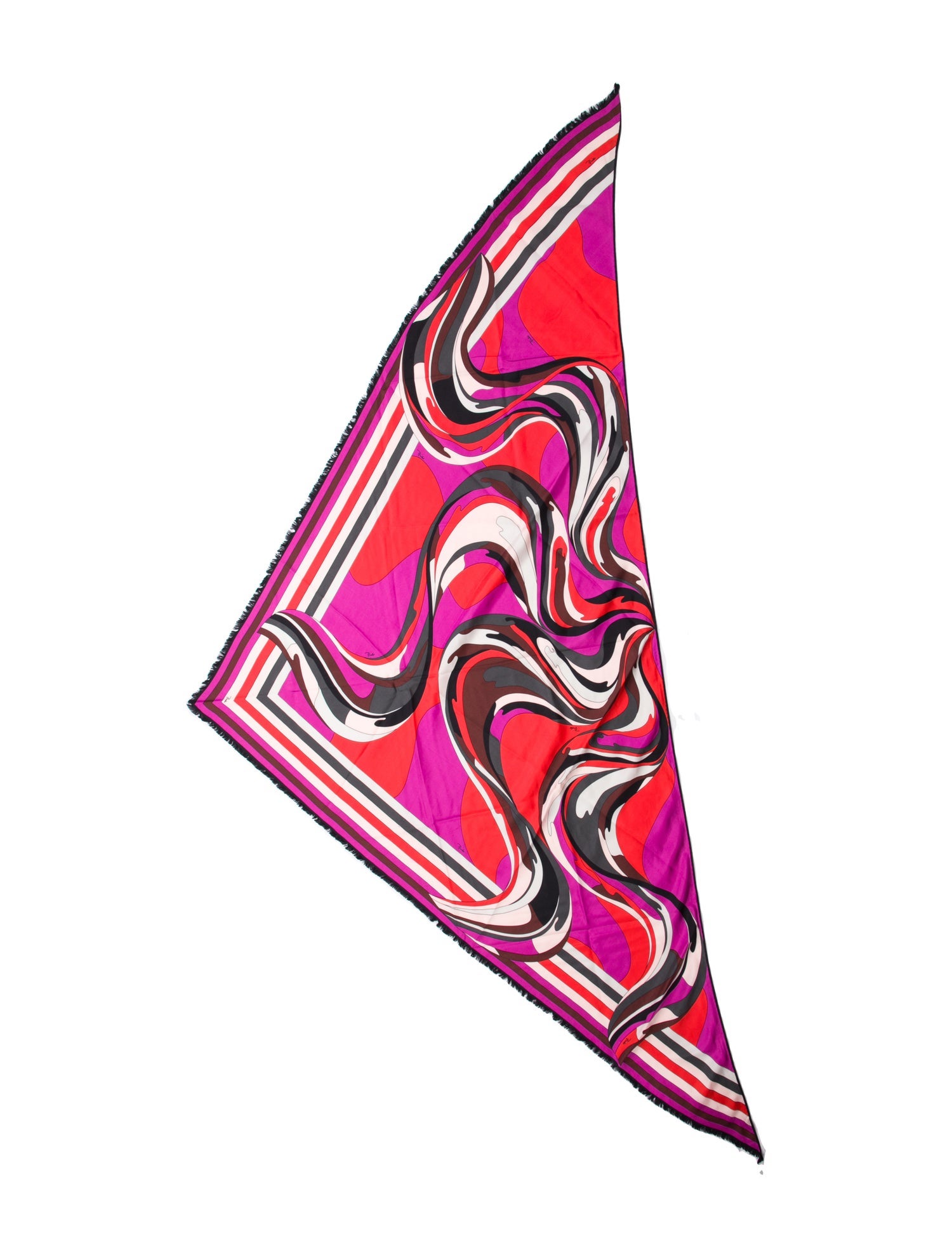 Emilio Pucci Silk Printed Scarf