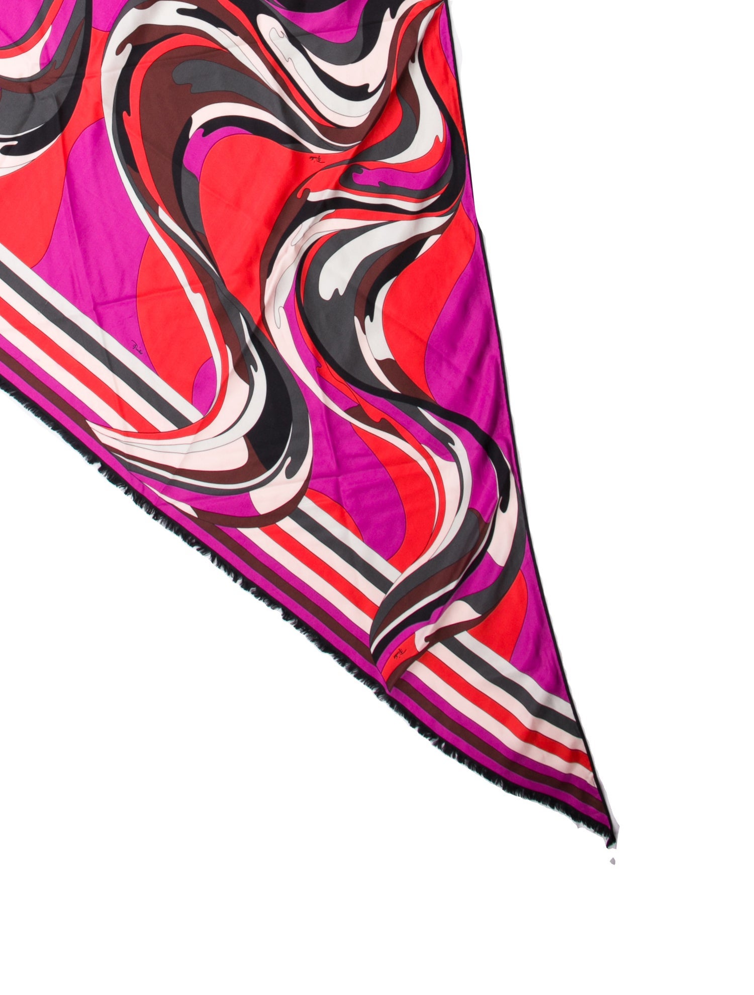 Emilio Pucci Silk Printed Scarf
