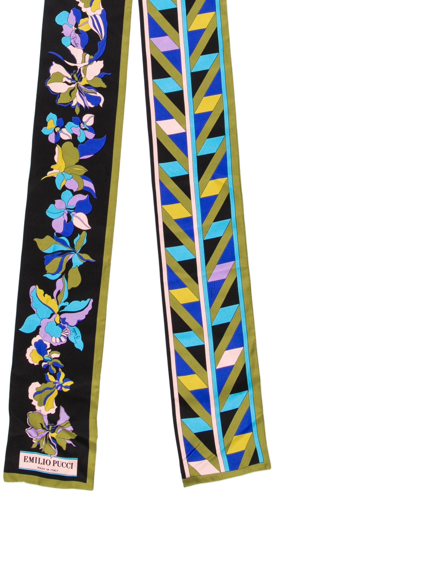 Emilio Pucci Silk Printed Bandana