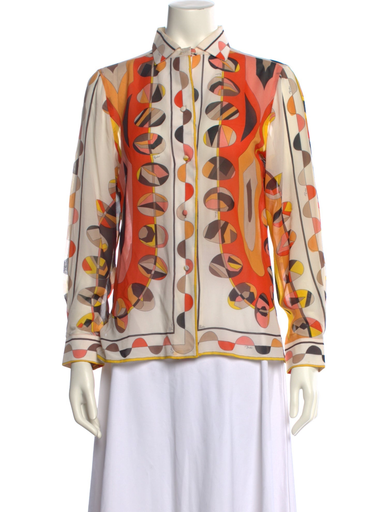 Emilio Pucci Vintage 1970's Blouse