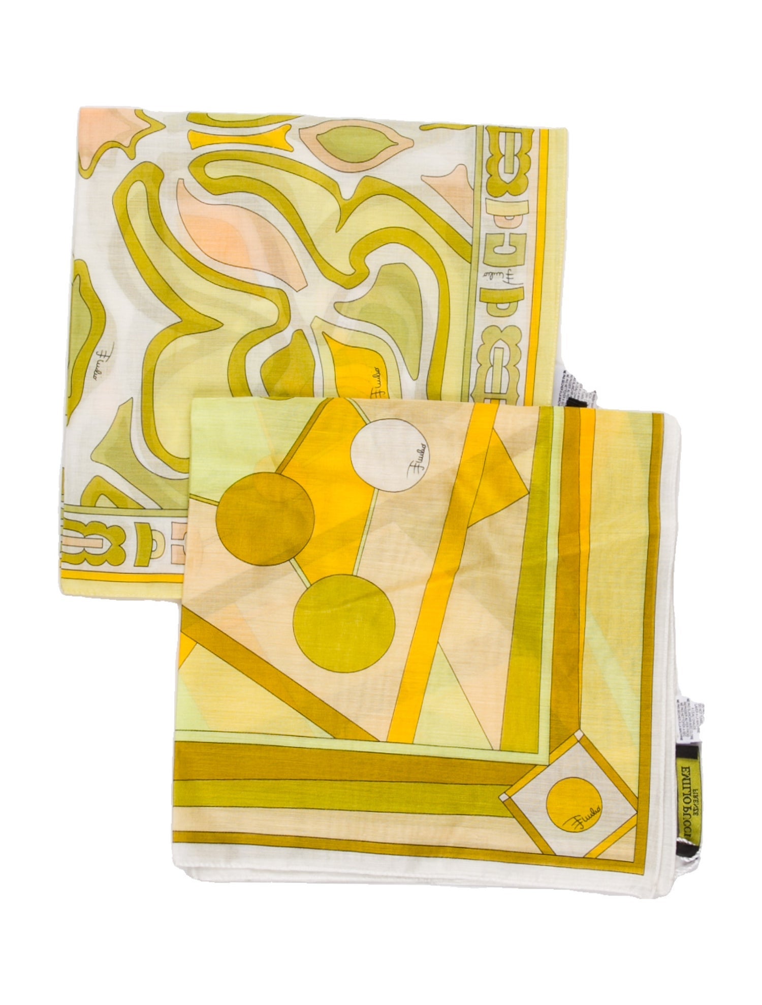 Emilio Pucci Printed Scarf w/ Tags