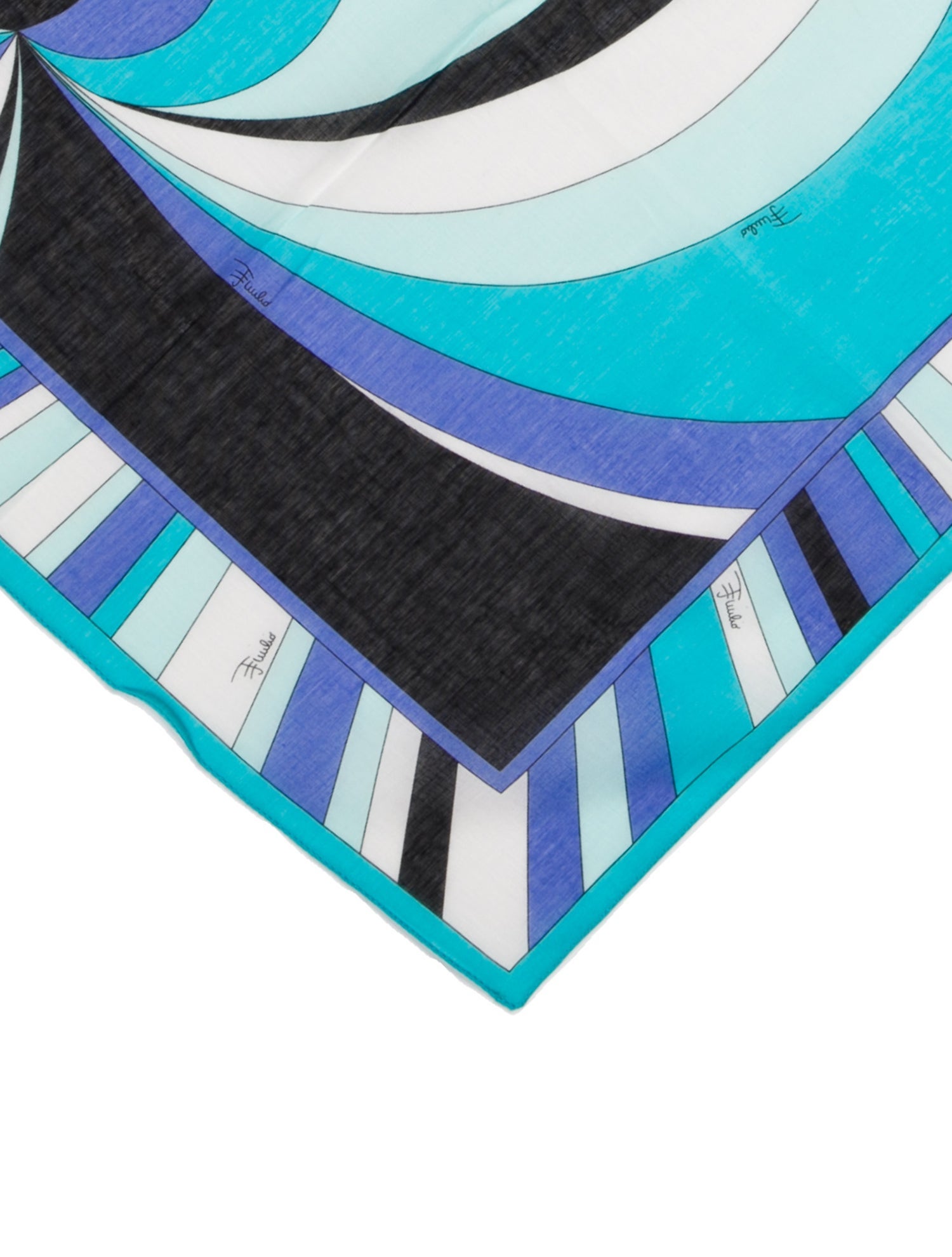 Emilio Pucci Striped Scarf w/ Tags