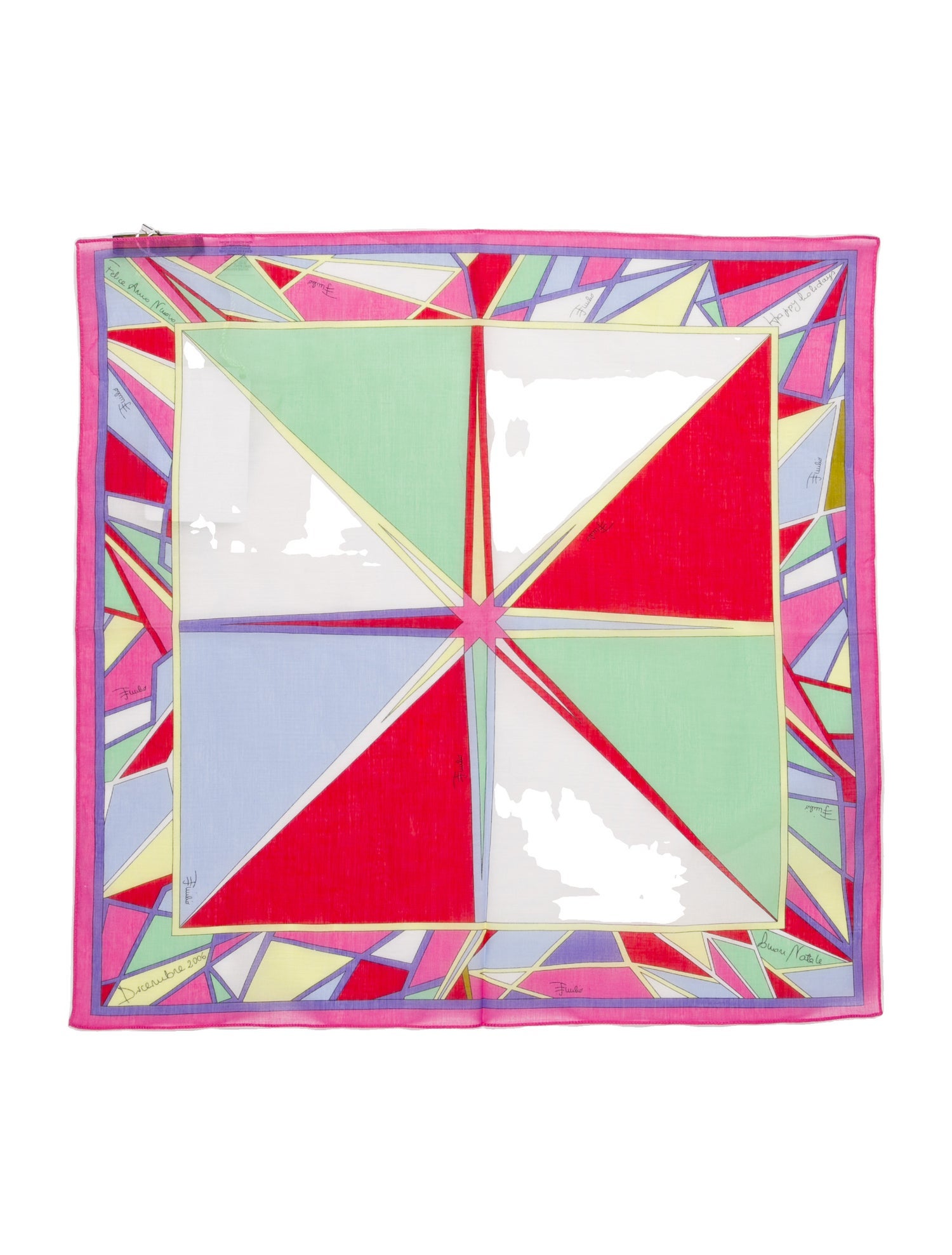 Emilio Pucci Printed Scarf w/ Tags