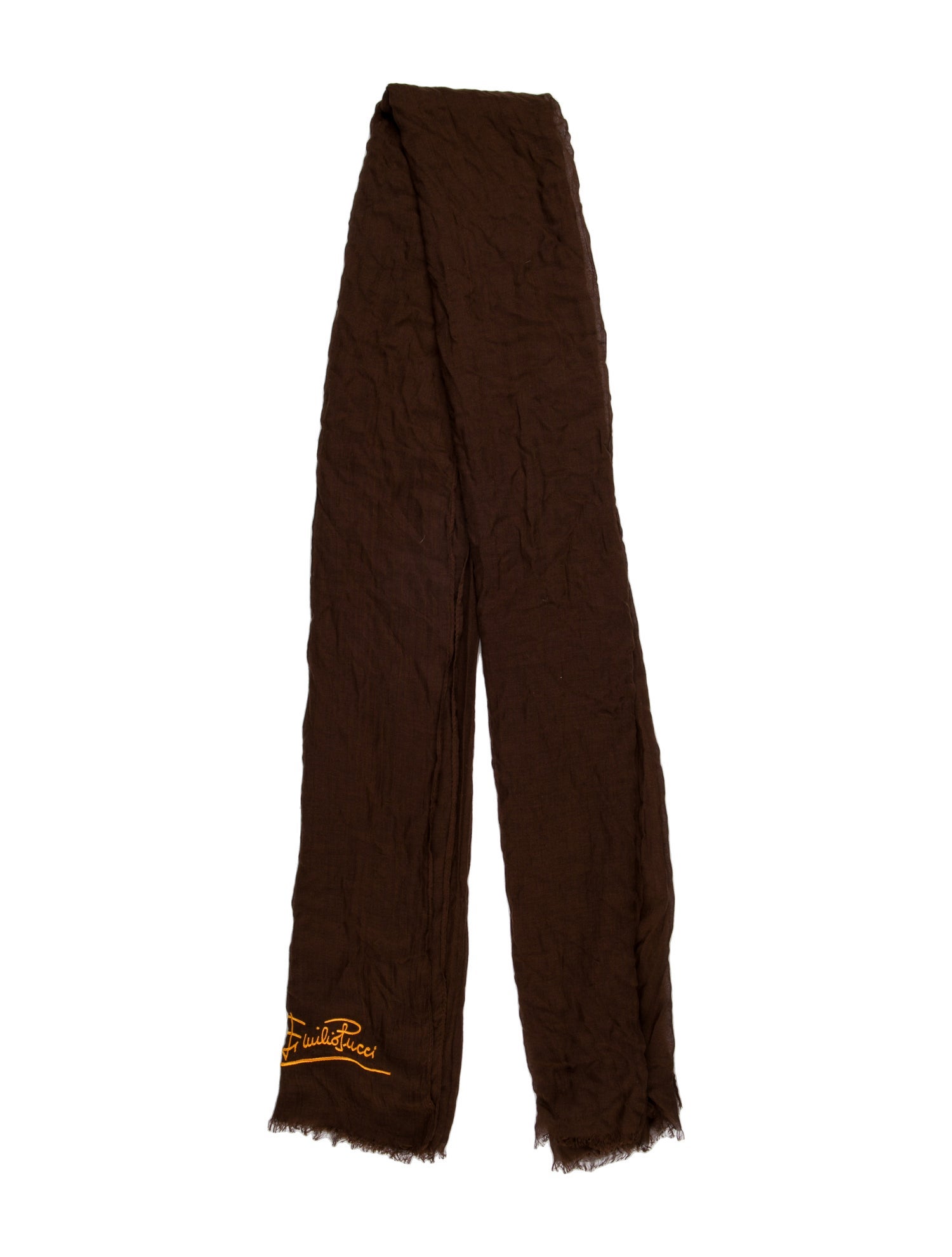 Emilio Pucci Canvas Scarf