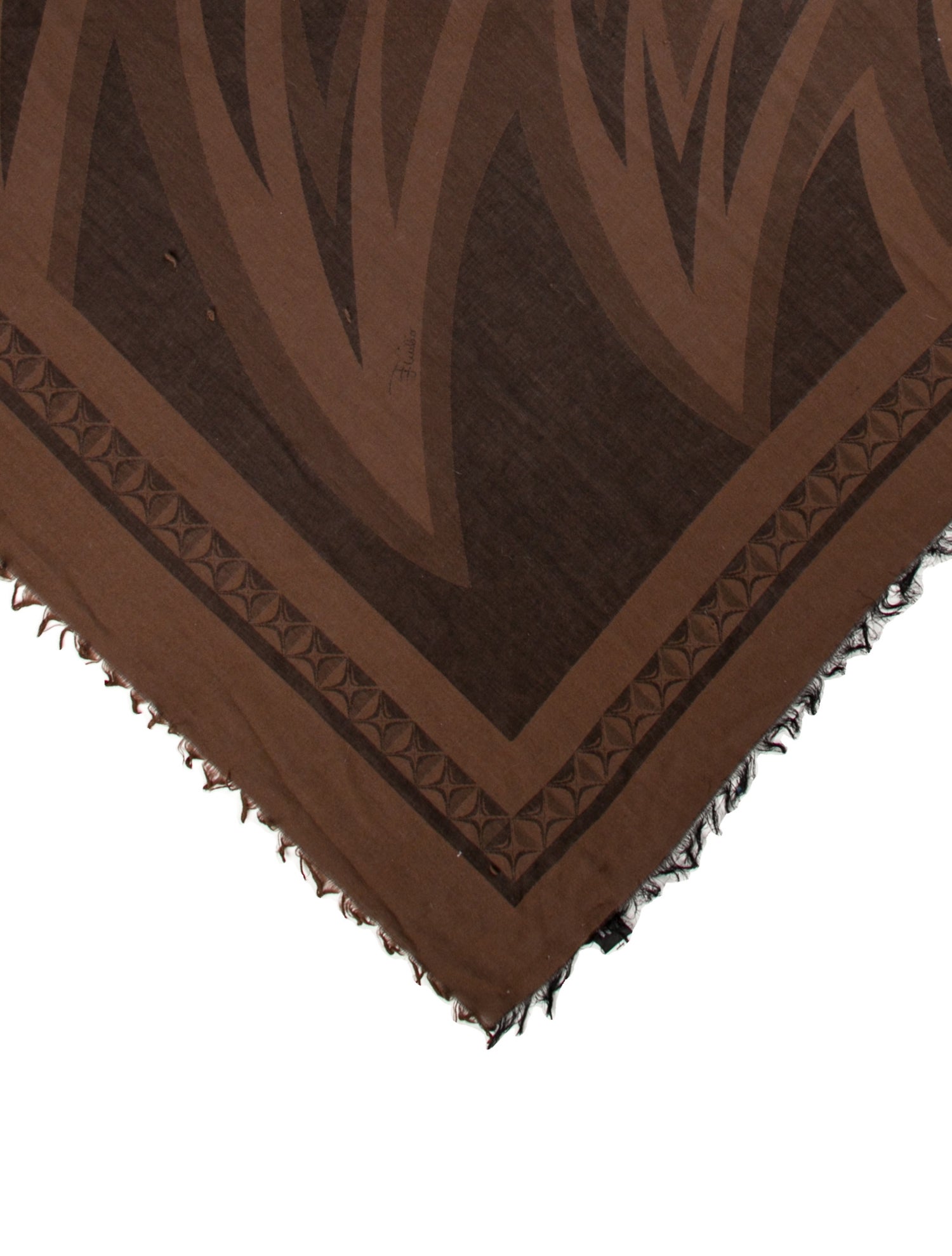 Emilio Pucci Canvas Printed Scarf