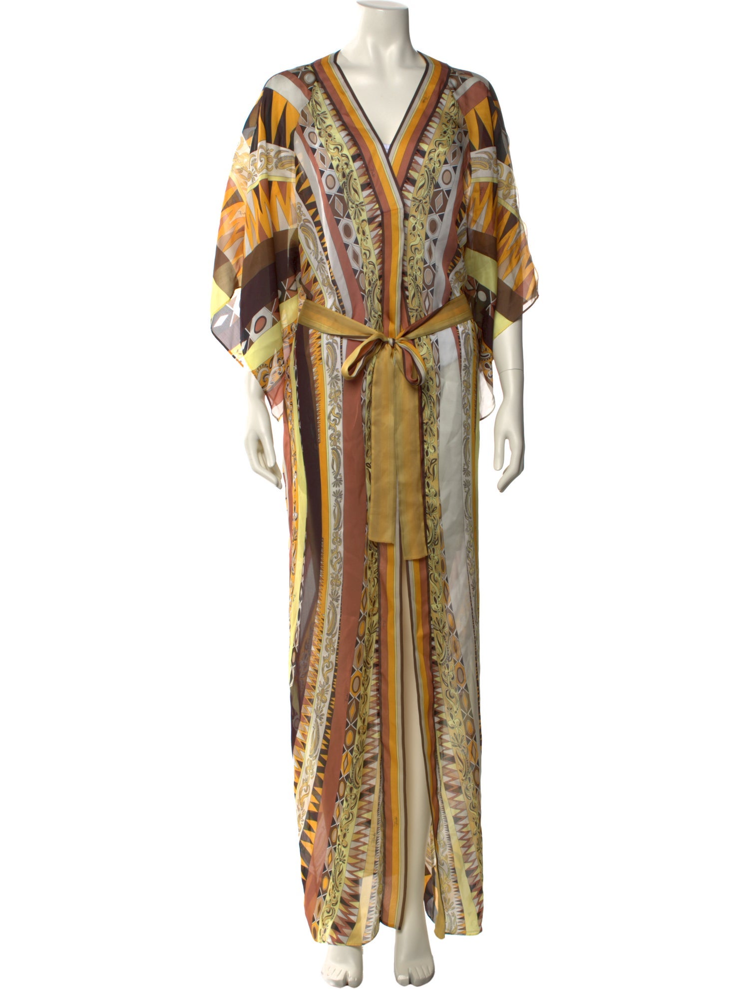 Emilio Pucci Silk Long Dress