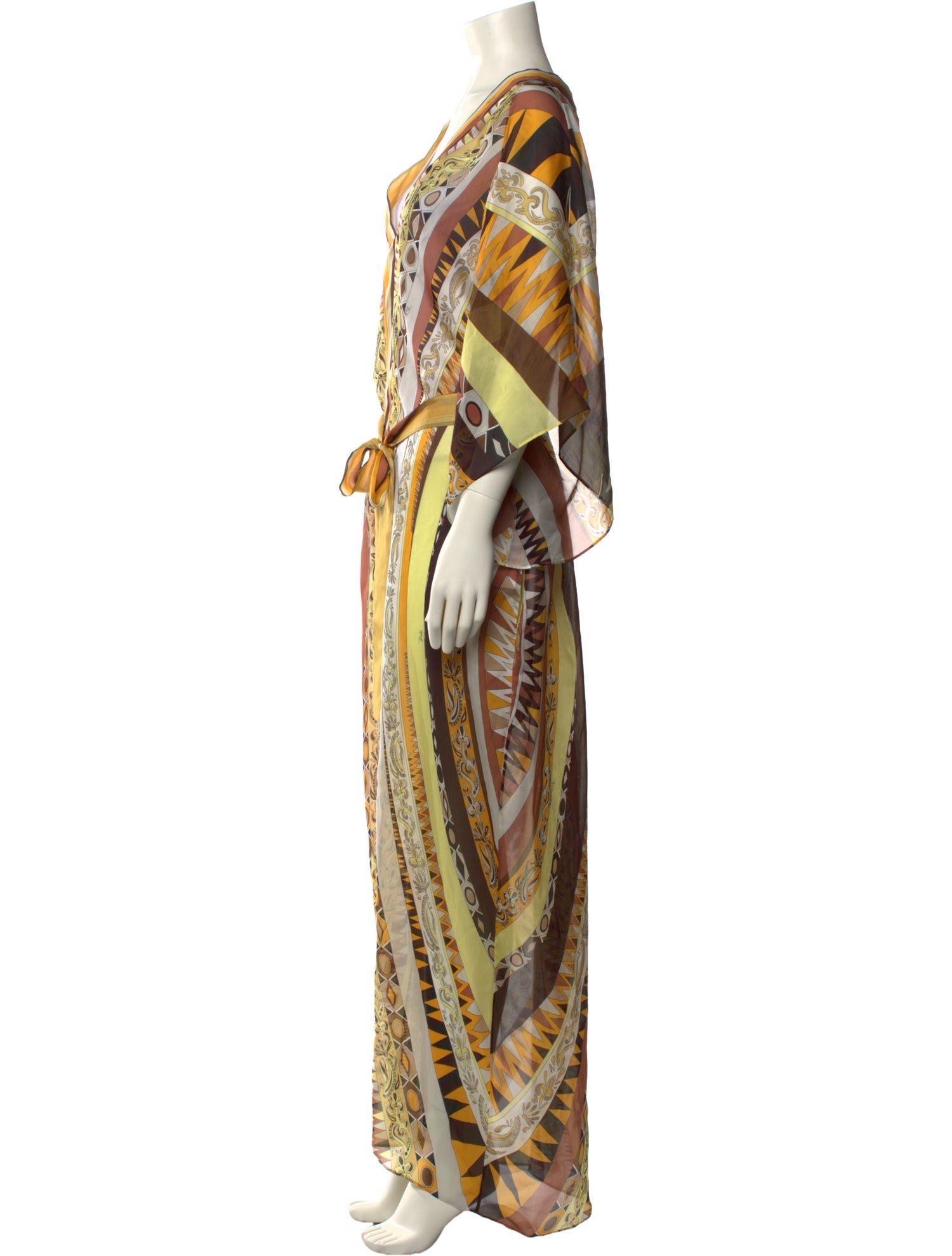 Emilio Pucci Silk Long Dress