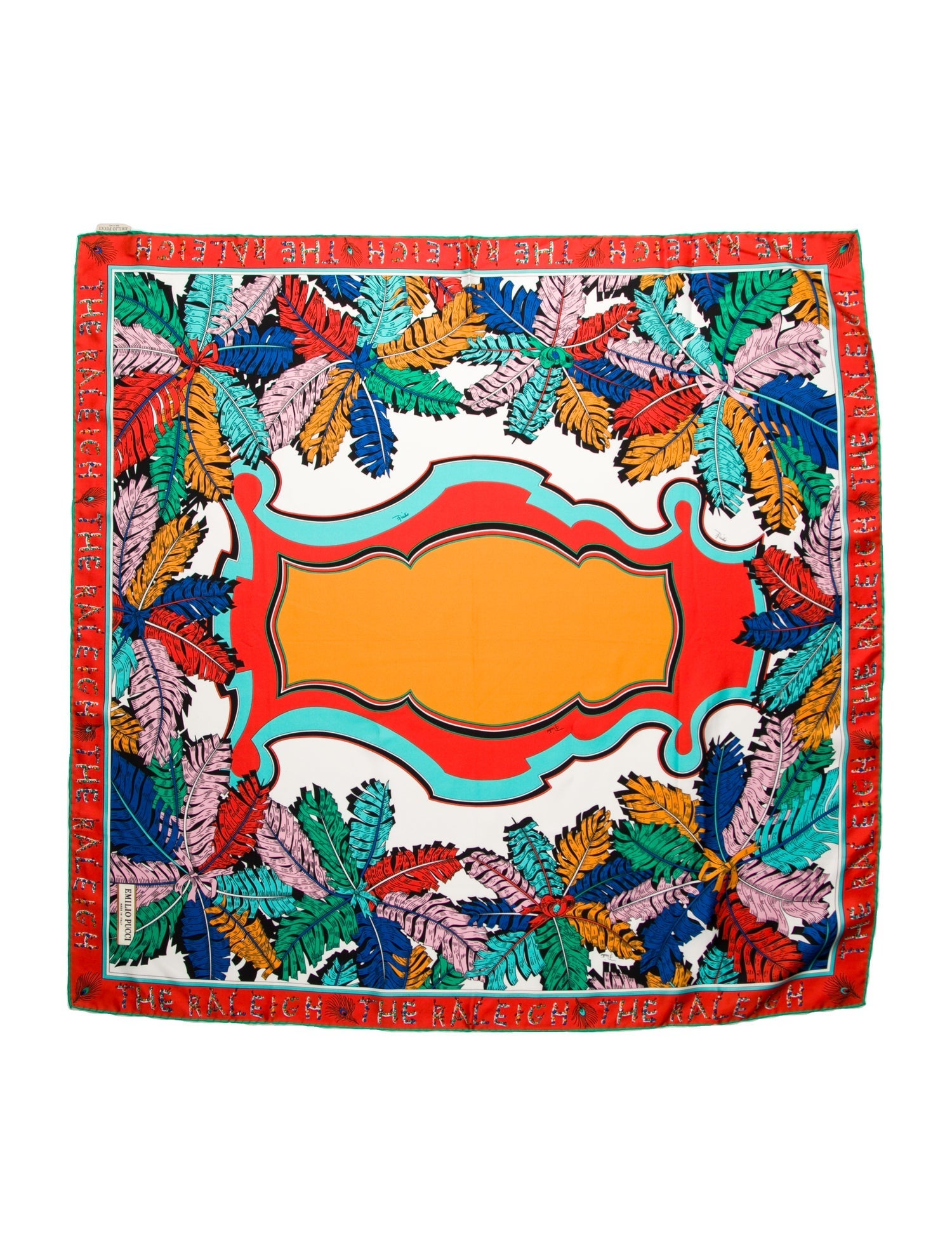 Emilio Pucci Silk Printed Scarf
