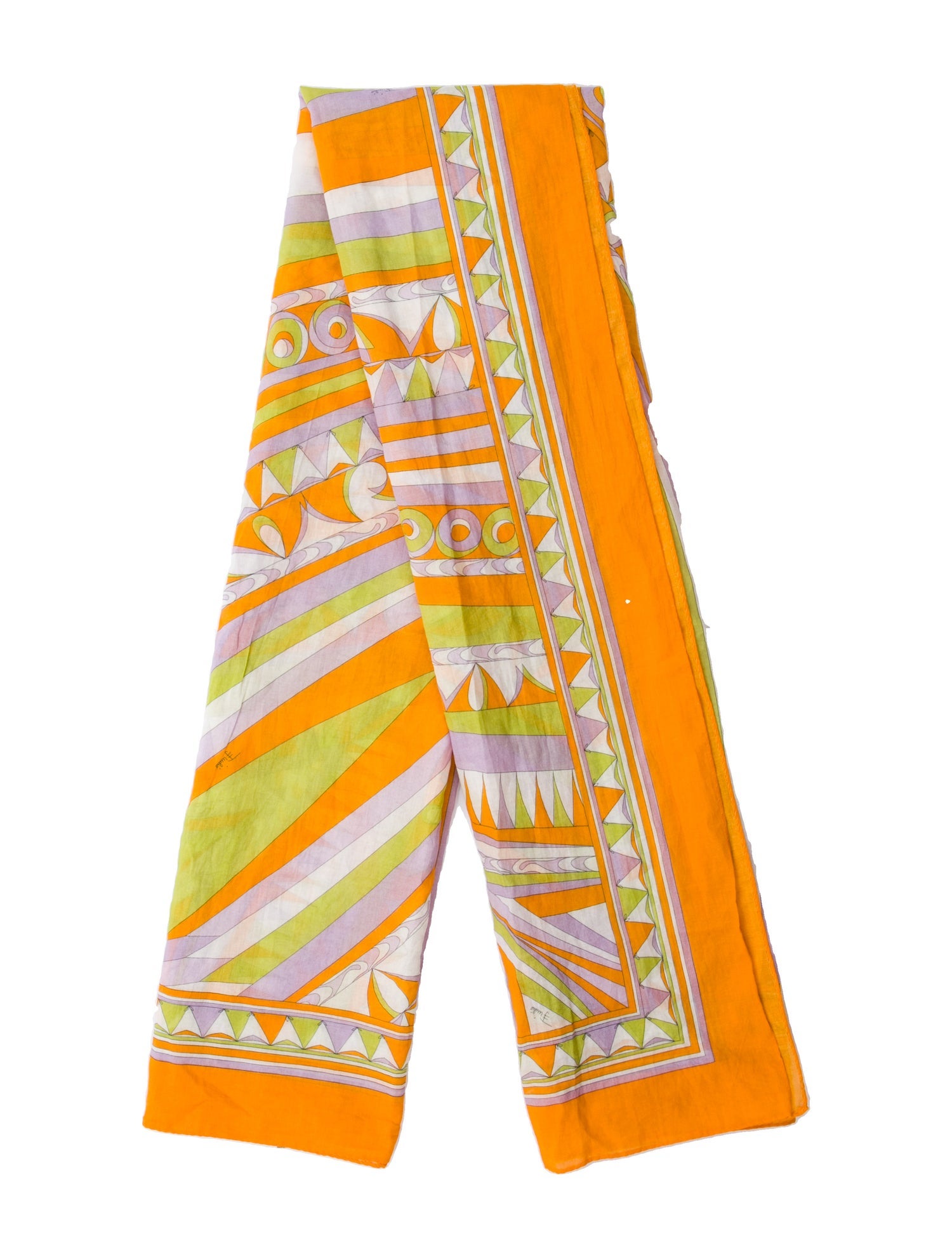 Emilio Pucci Silk Printed Scarf