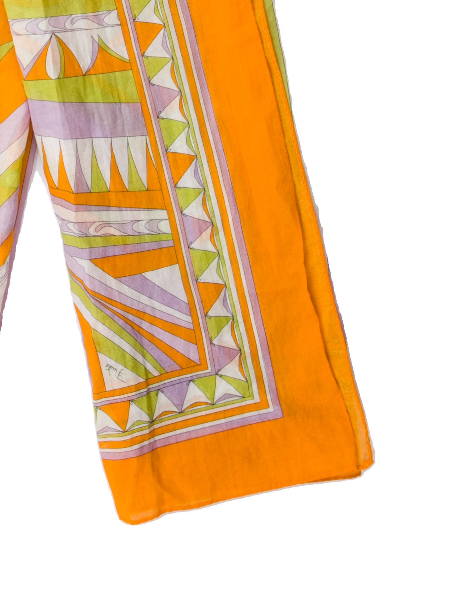 Emilio Pucci Silk Printed Scarf