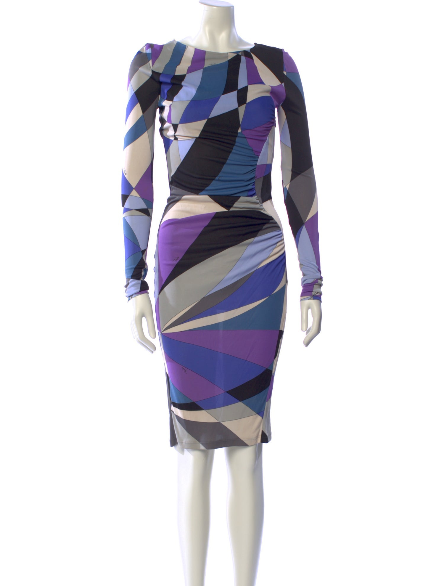 Emilio Pucci Printed Knee-Length Dress