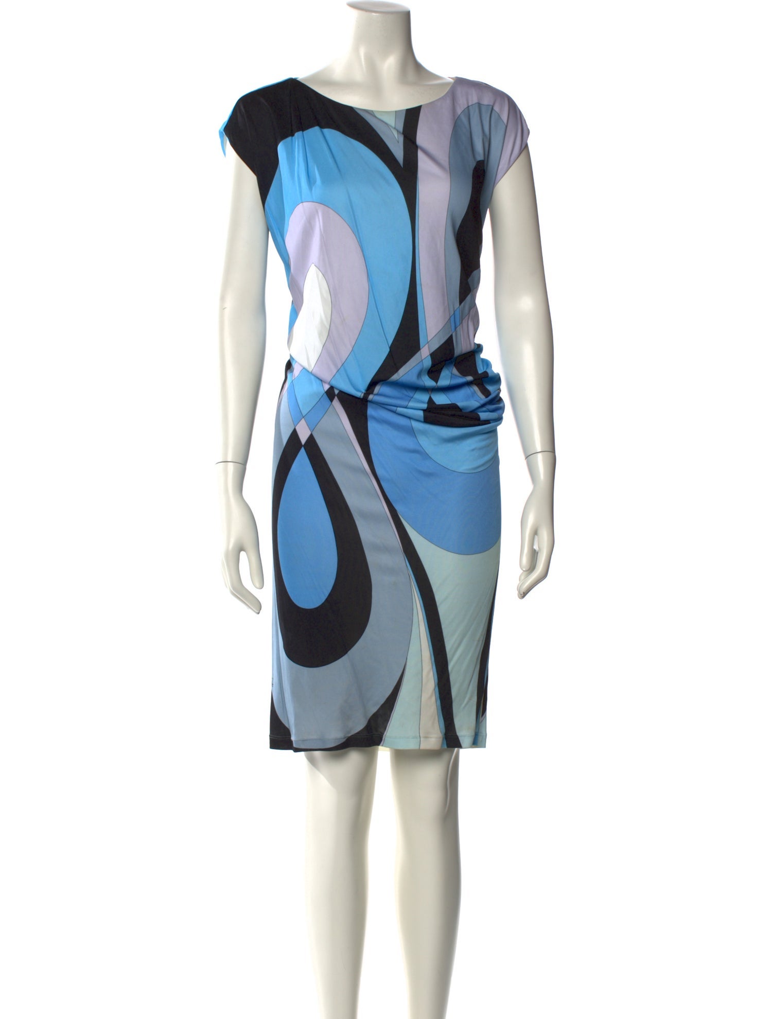 Emilio Pucci Printed Knee-Length Dress