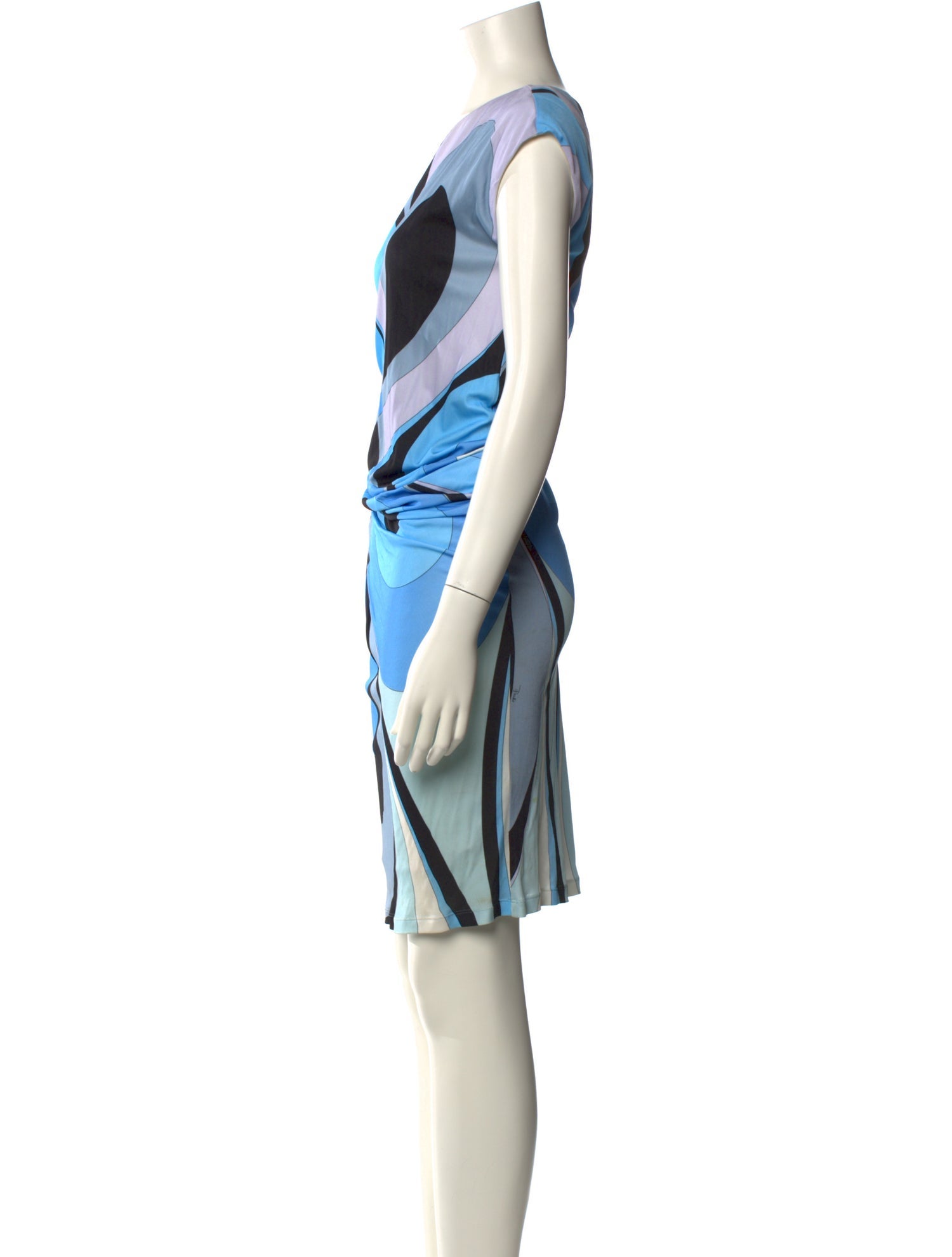 Emilio Pucci Printed Knee-Length Dress