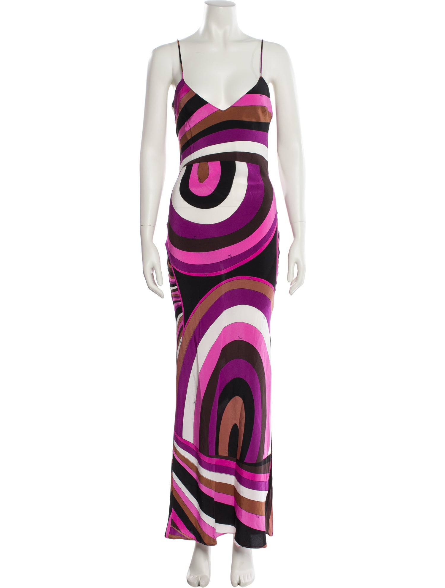 Emilio Pucci Silk Long Dress