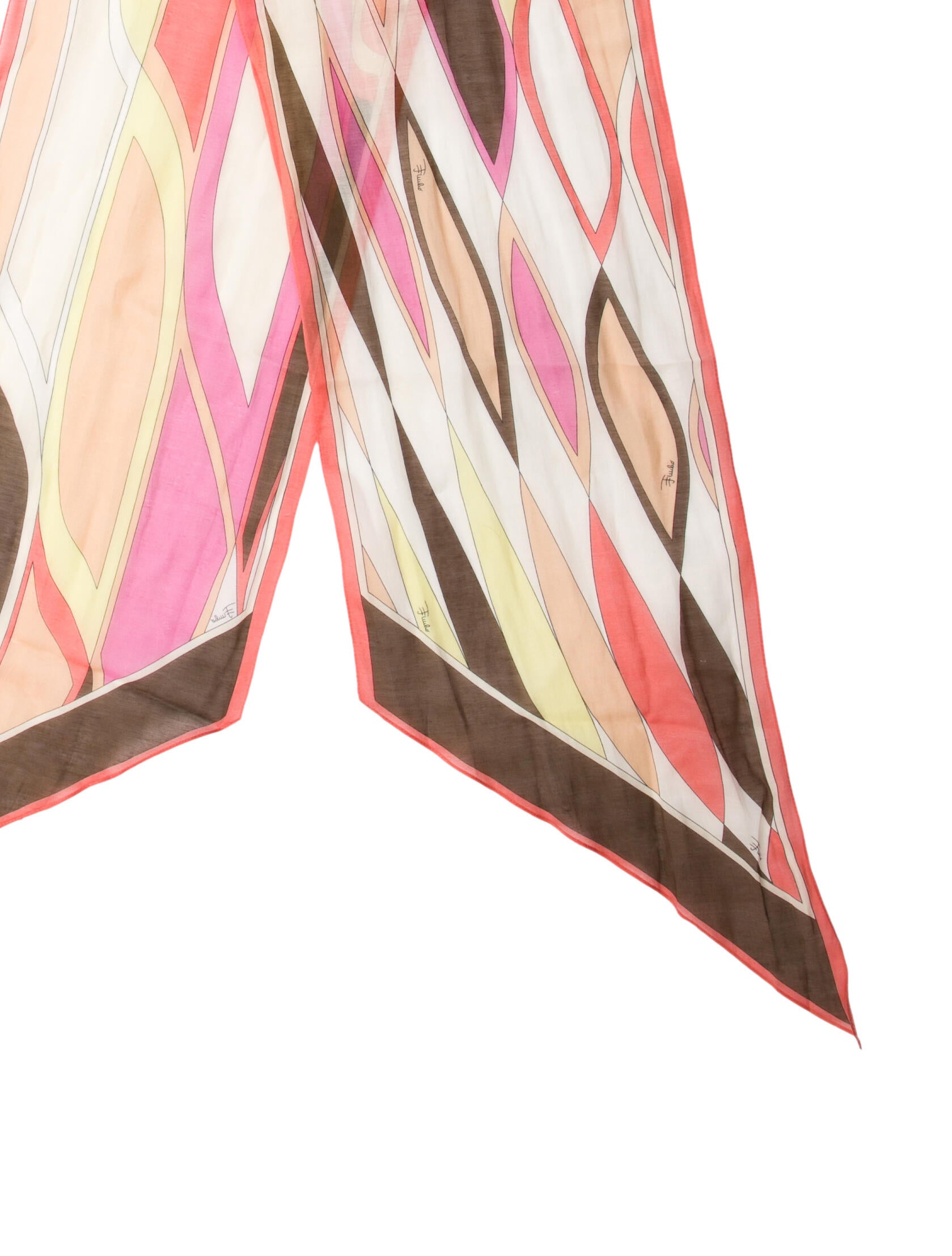 Emilio Pucci Printed Scarf