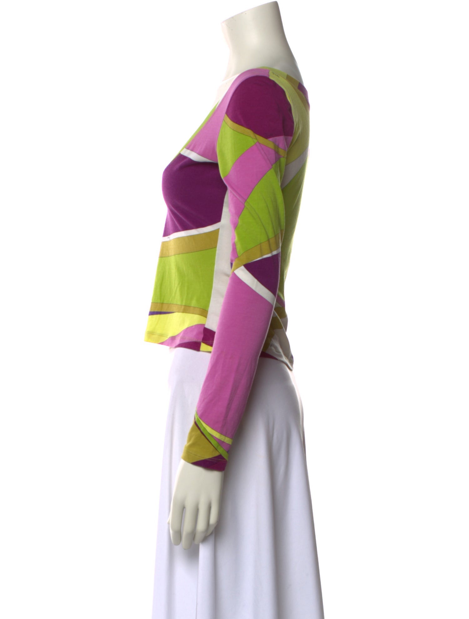 Emilio Pucci Vintage 1990's Crop Top