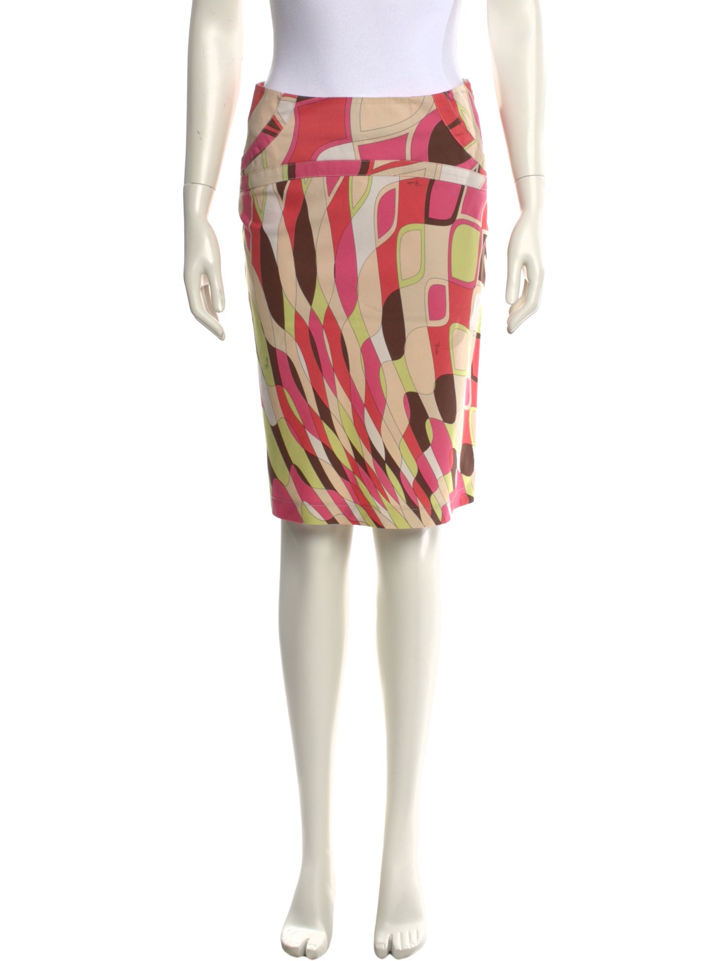 Emilio Pucci Vintage Knee-Length Skirt