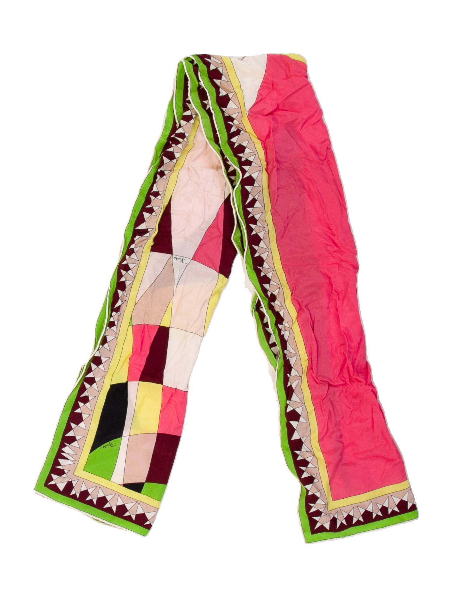 Emilio Pucci Silk Printed Scarf