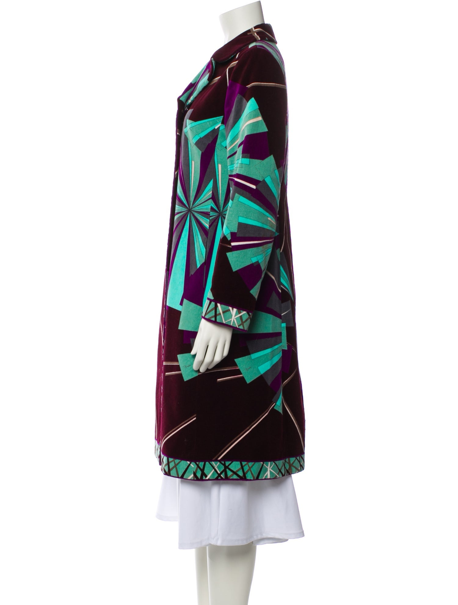 Emilio Pucci Vintage 1990's Trench Coat