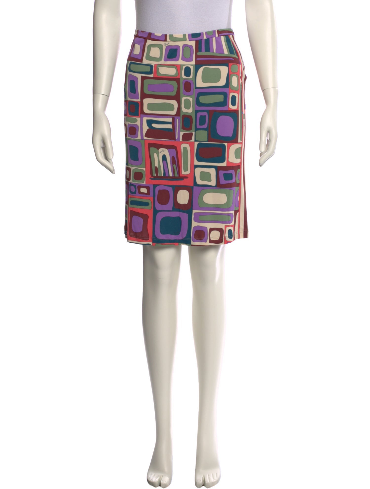 Emilio Pucci Vintage Knee-Length Skirt