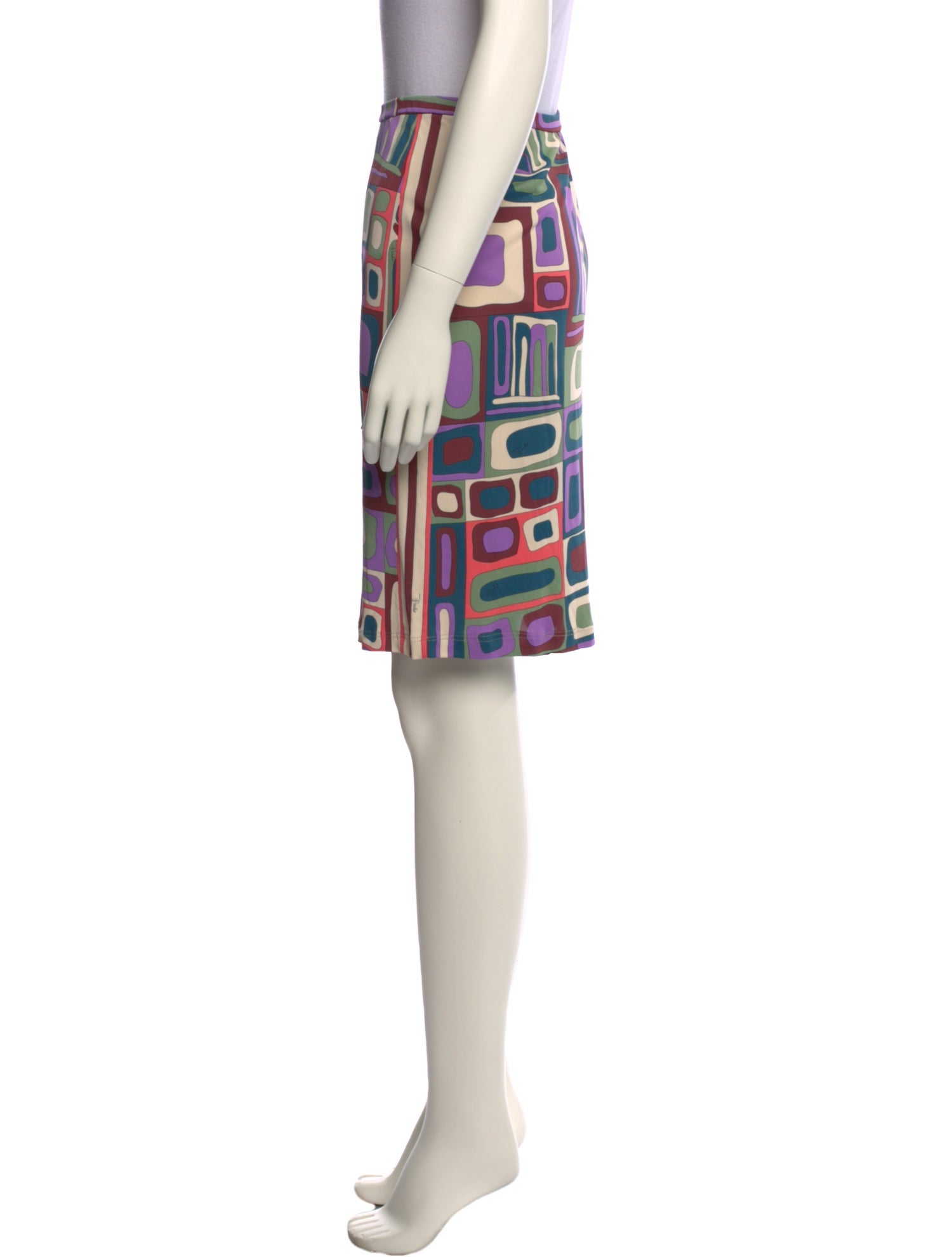 Emilio Pucci Vintage Knee-Length Skirt