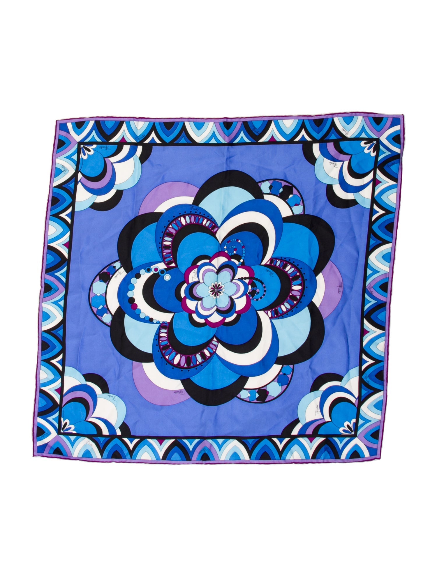 Emilio Pucci Silk Printed Bandana