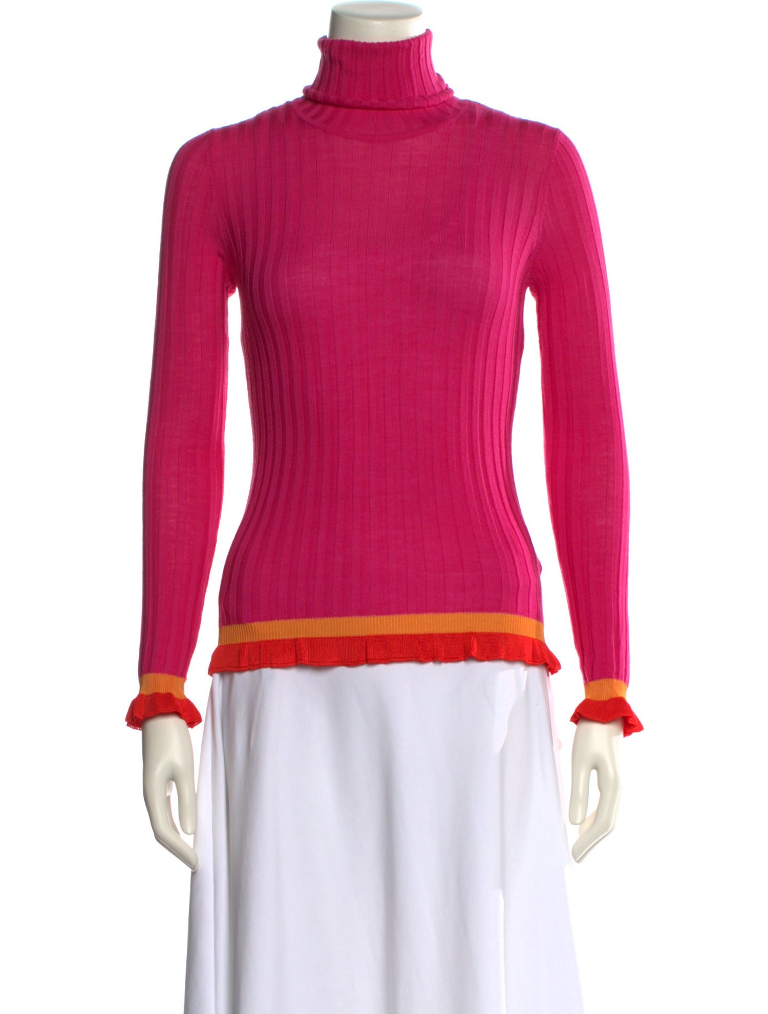 Emilio Pucci Virgin Wool Turtleneck Sweater