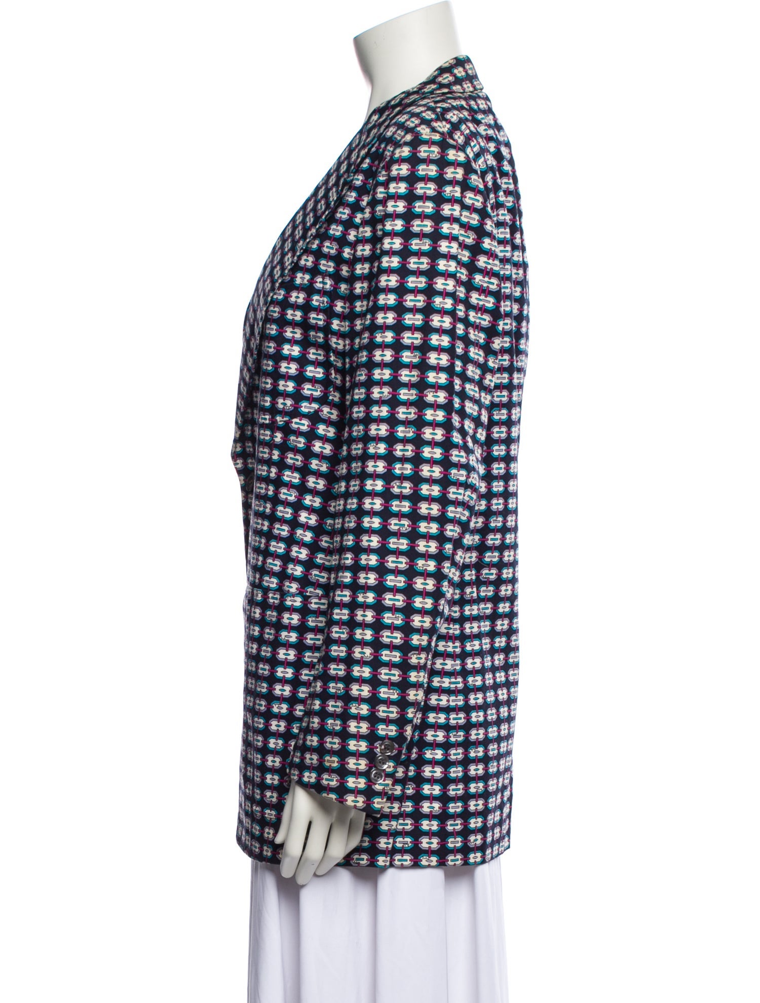 Emilio Pucci Plaid Print Blazer
