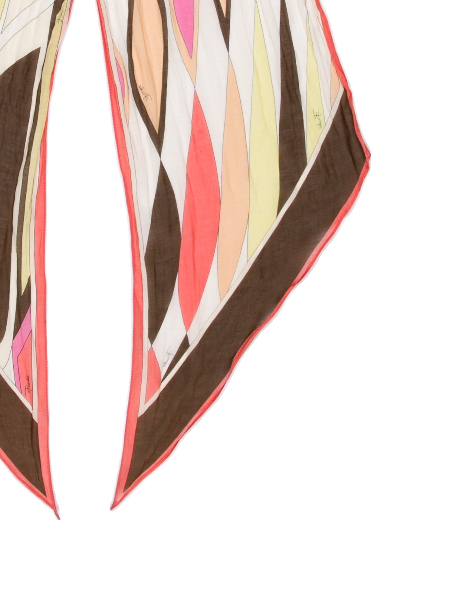 Emilio Pucci Silk Printed Scarf