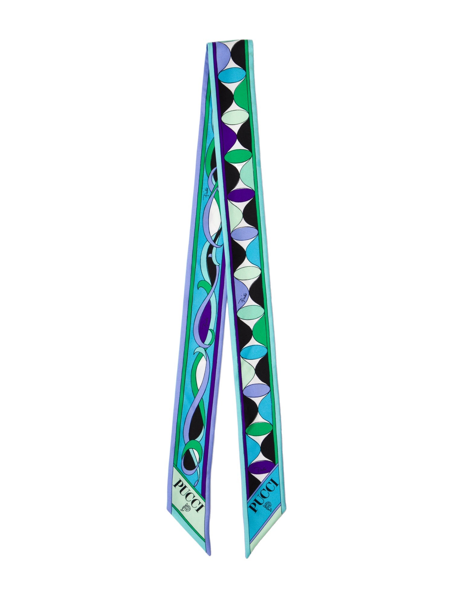 Emilio Pucci Silk Printed Scarf
