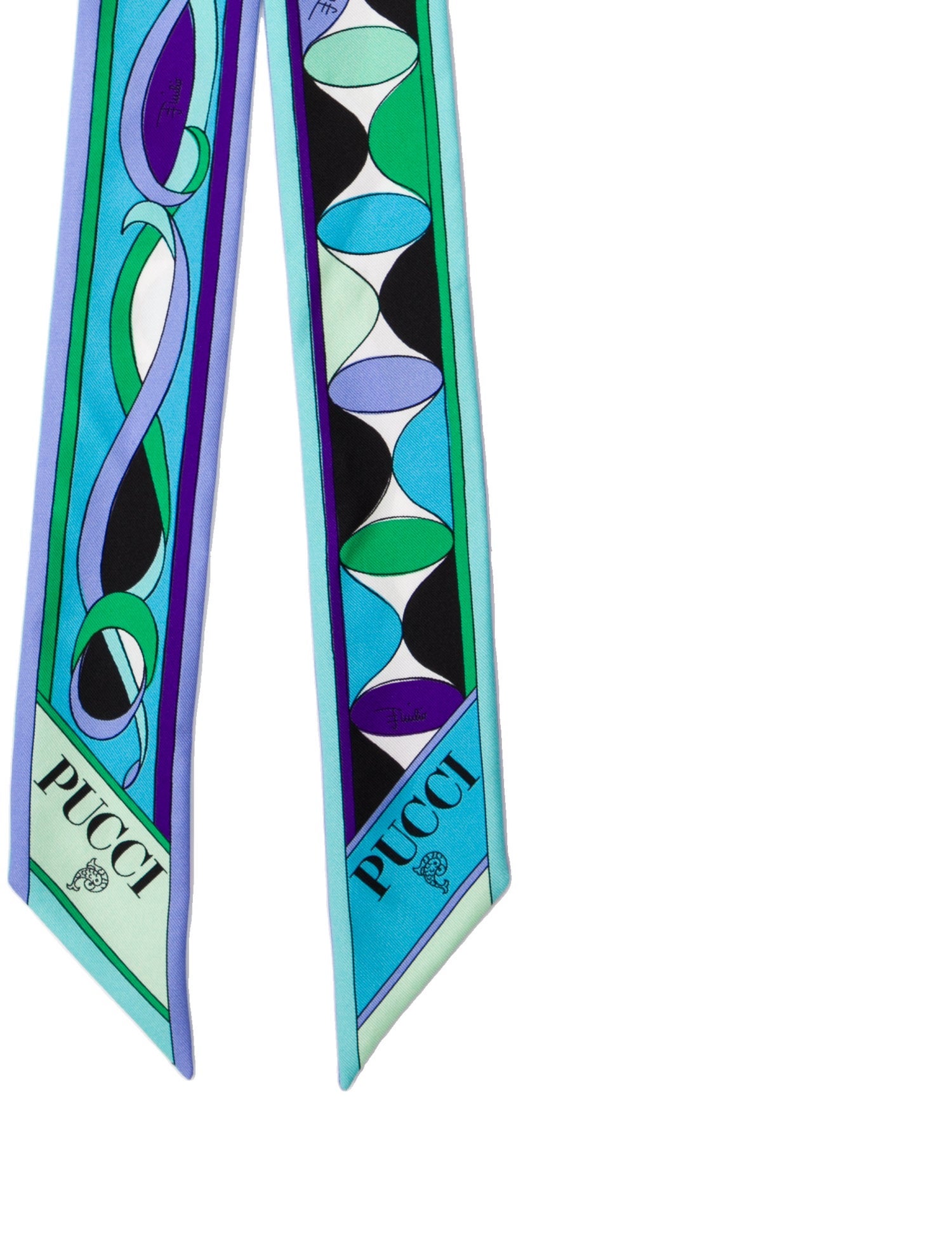 Emilio Pucci Silk Printed Scarf