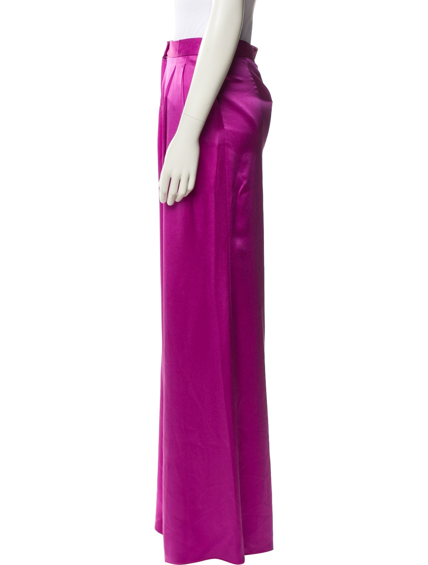 Emilio Pucci Silk Wide Leg Pants