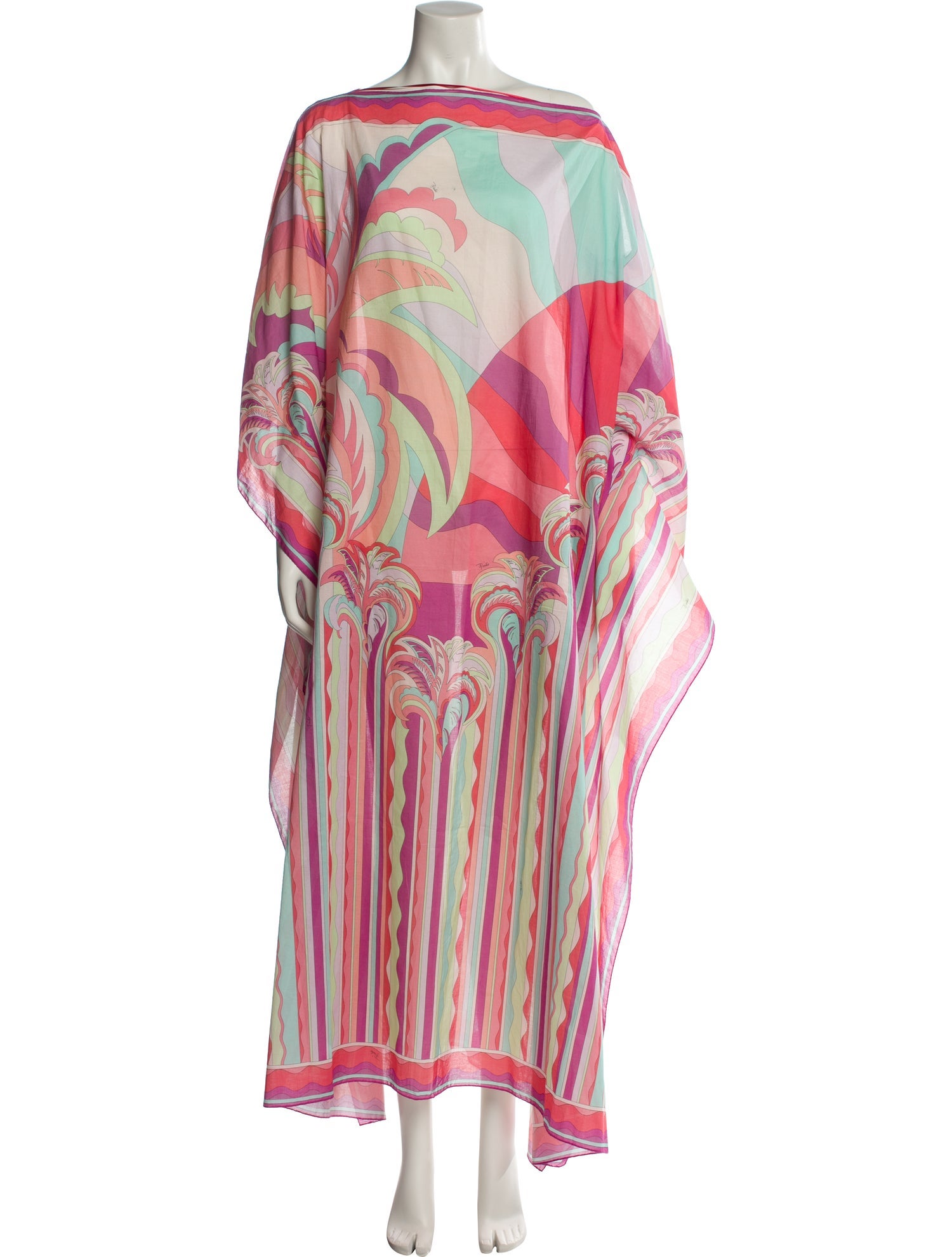 Emilio Pucci Printed Long Dress