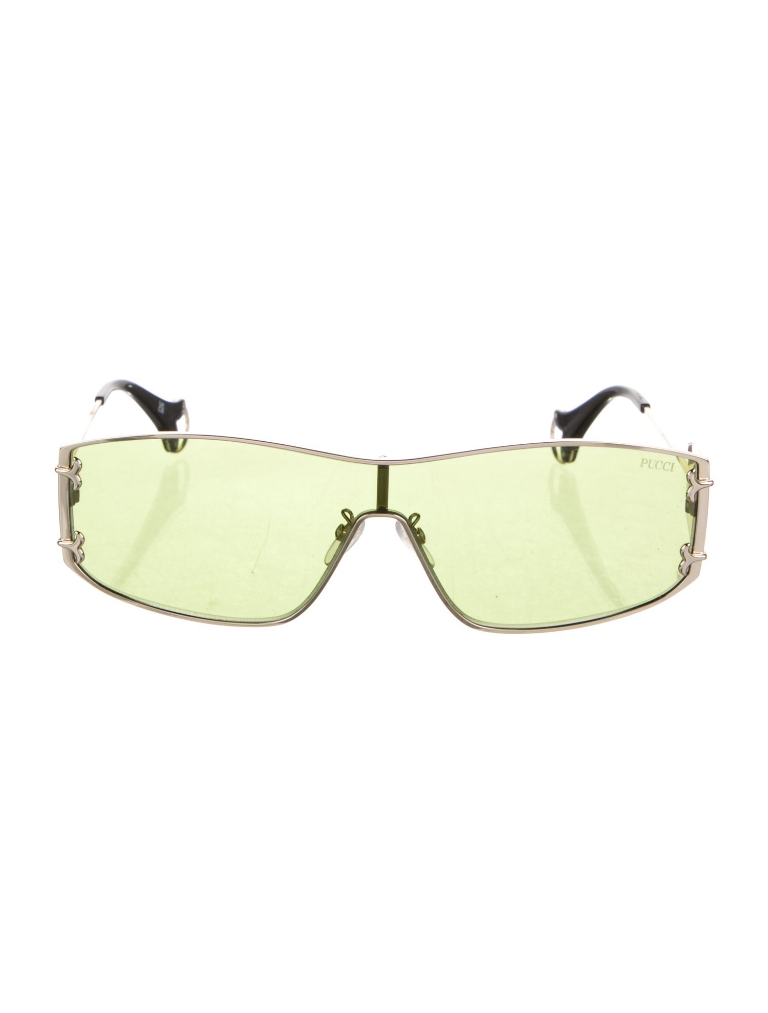 Emilio Pucci Shield Tinted Sunglasses