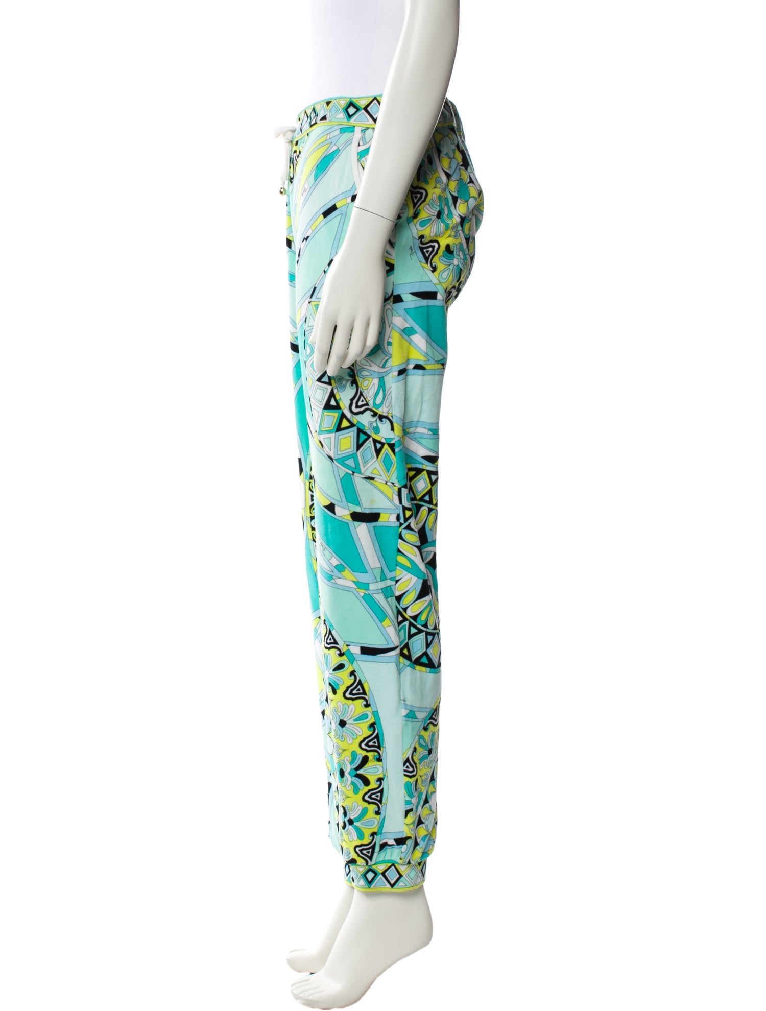 Emilio Pucci Printed Skinny Leg Pants