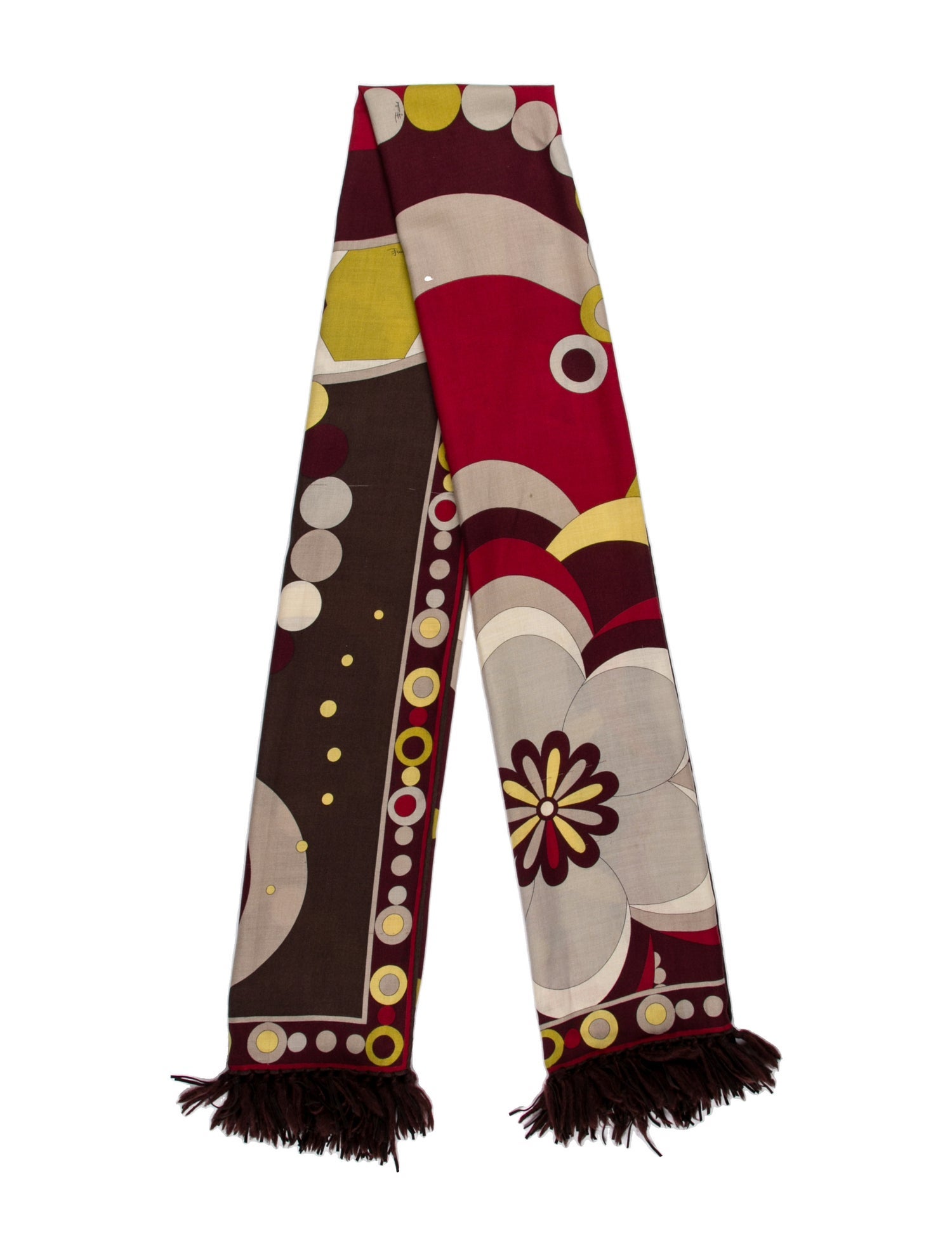 Emilio Pucci Cashmere Printed Scarf