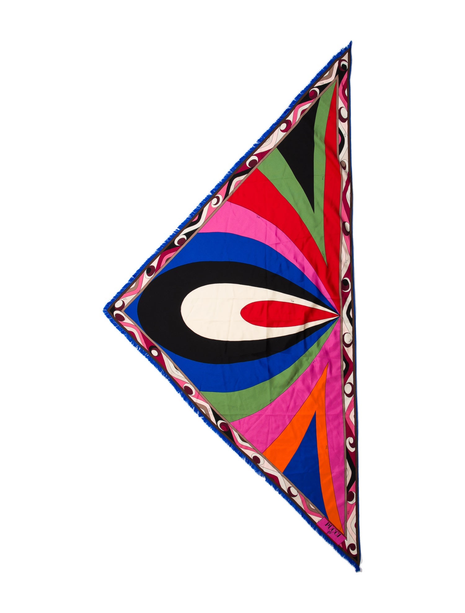 Emilio Pucci Silk Printed Scarf