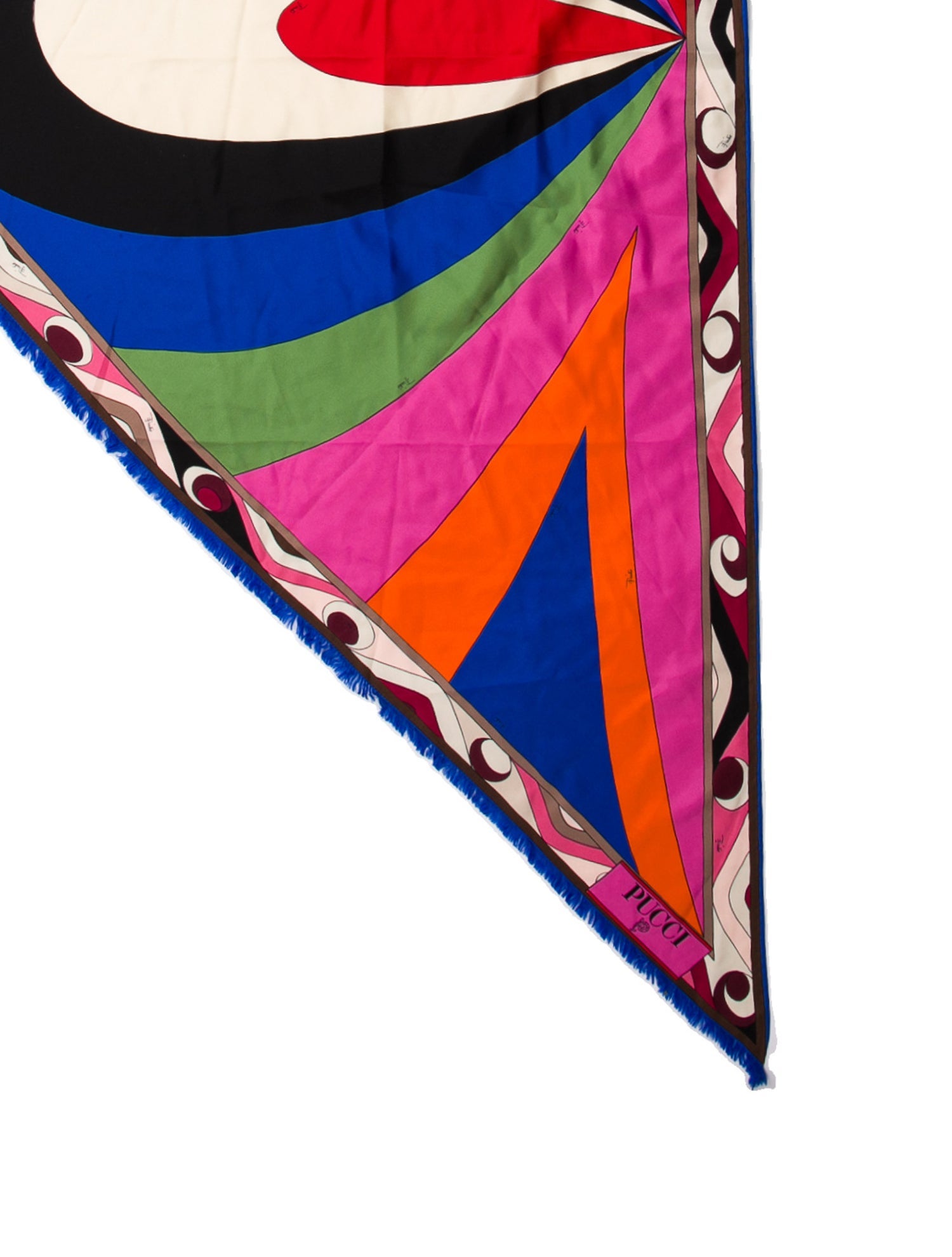 Emilio Pucci Silk Printed Scarf