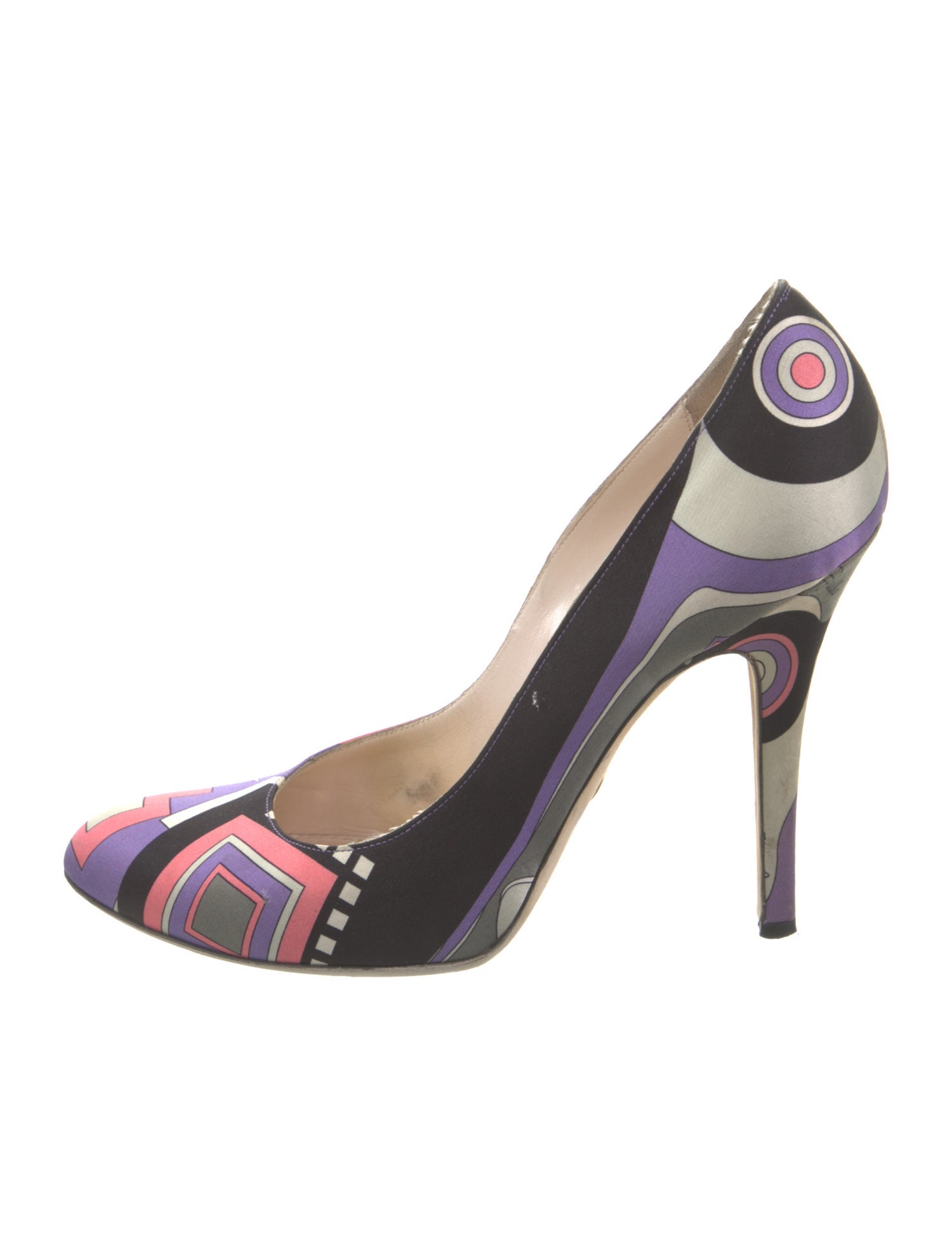 Emilio Pucci Printed Slingback Pumps