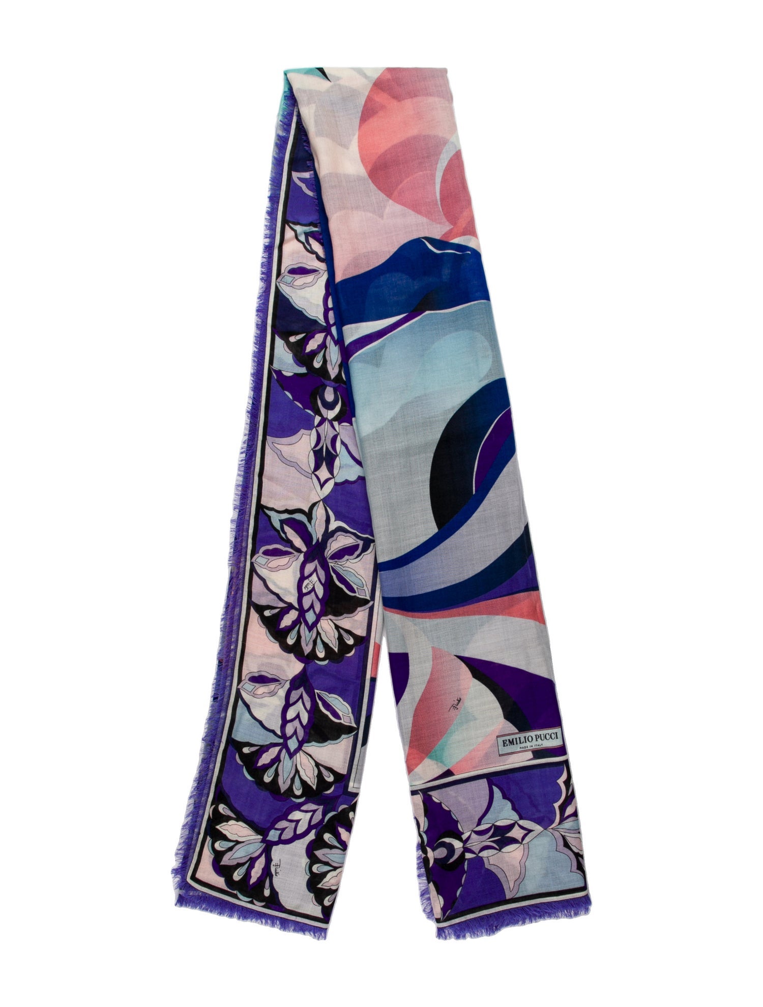 Emilio Pucci Silk Printed Scarf