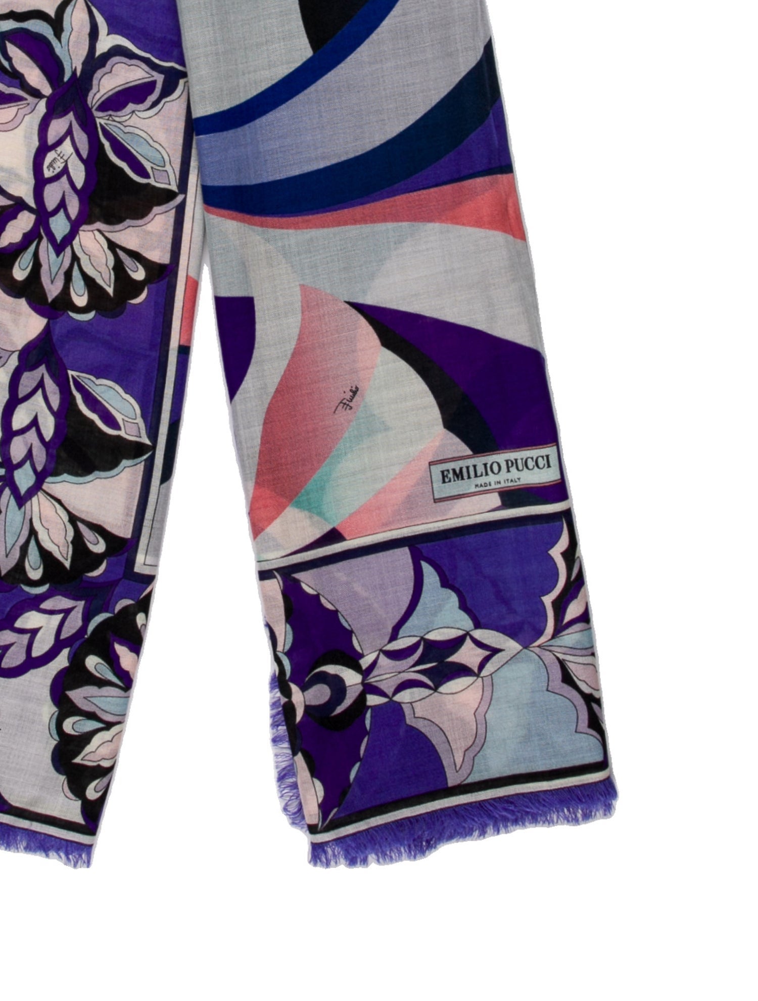 Emilio Pucci Silk Printed Scarf