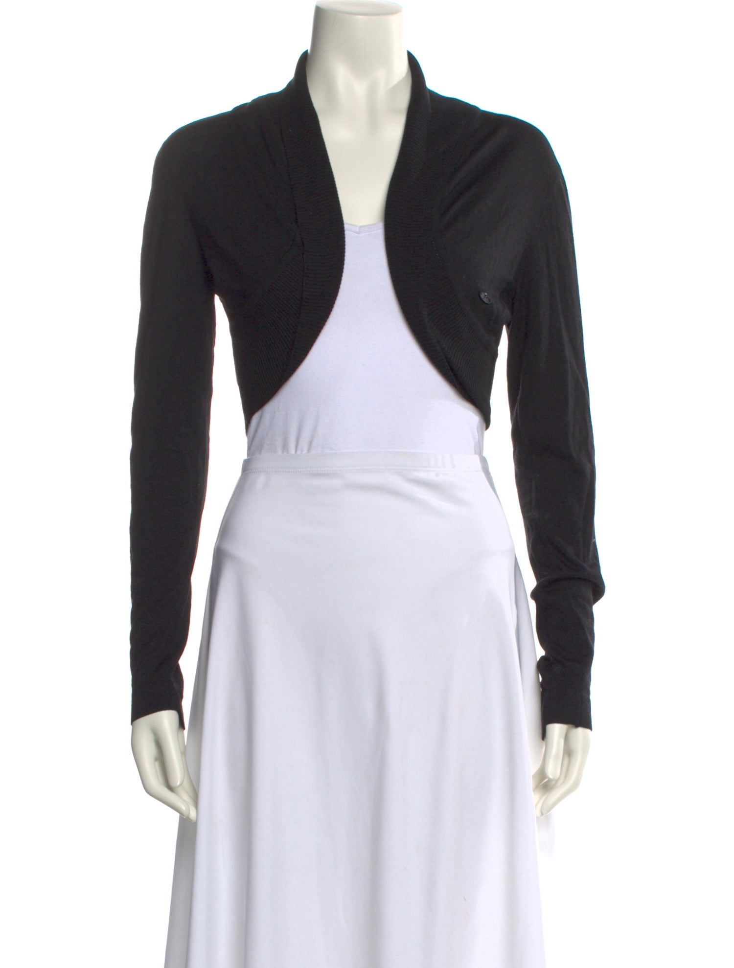 Emilio Pucci Virgin Wool Open Front Sweater