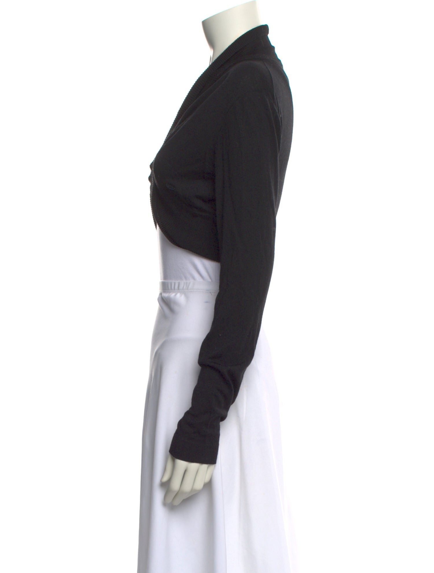 Emilio Pucci Virgin Wool Open Front Sweater