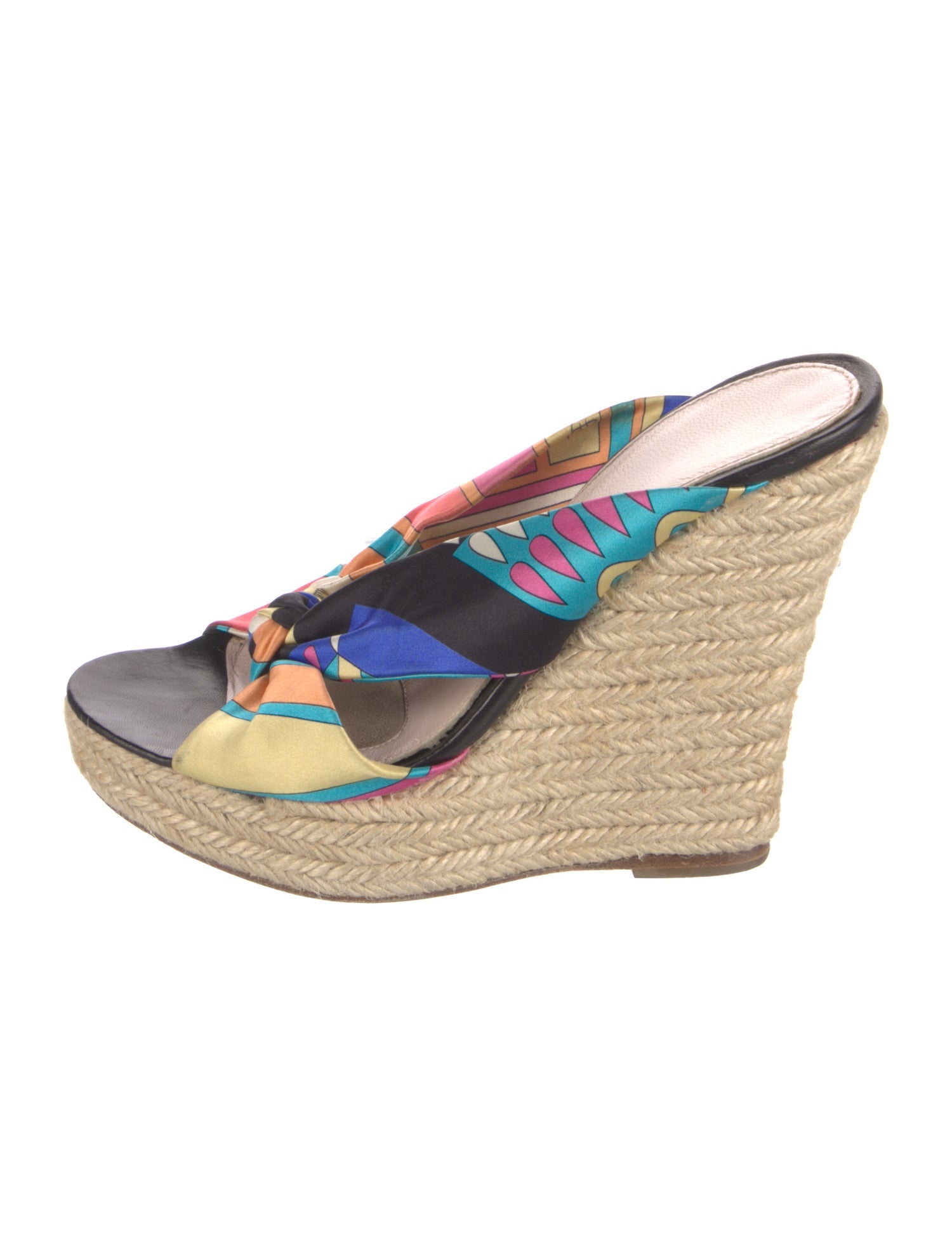 Emilio Pucci Printed Espadrilles