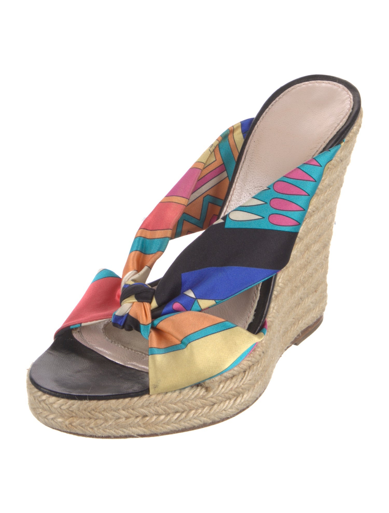 Emilio Pucci Printed Espadrilles