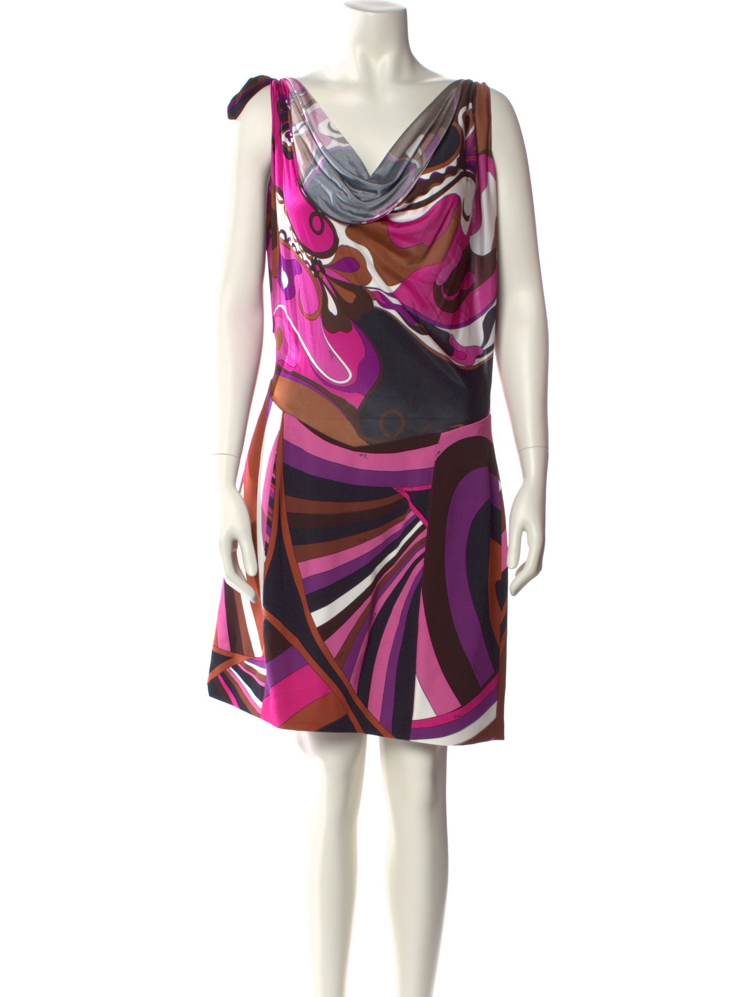 Emilio Pucci Printed Mini Dress